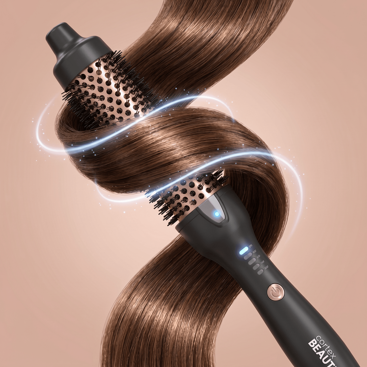 1.5" Ionic Temperature Control Styling Brush
