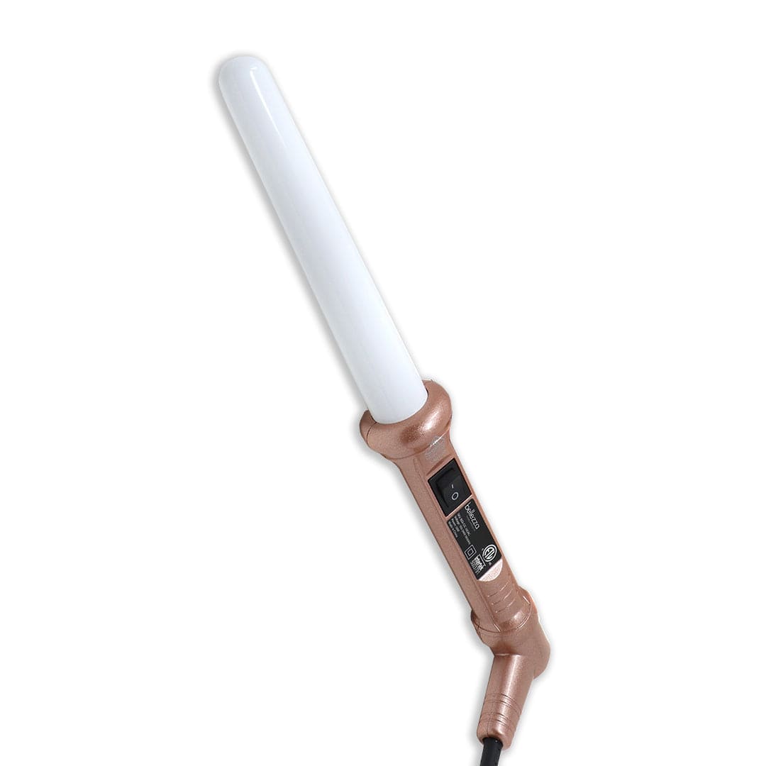 Bellezza 1" Clip-less Ceramic Curling Wand with Infrared Technology