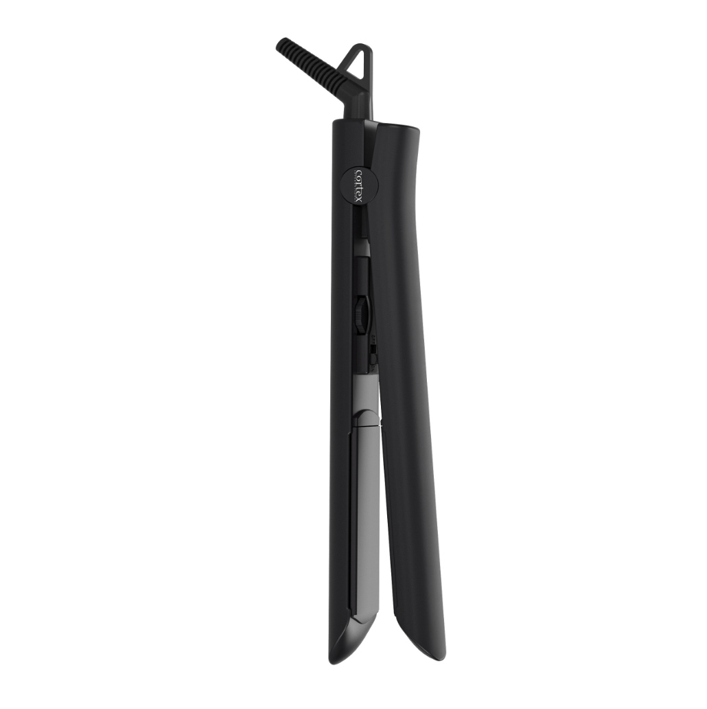 Cortex Beauty 1" 100% Solid Ceramic Ionic & Far-Infrared Technology Flat Iron