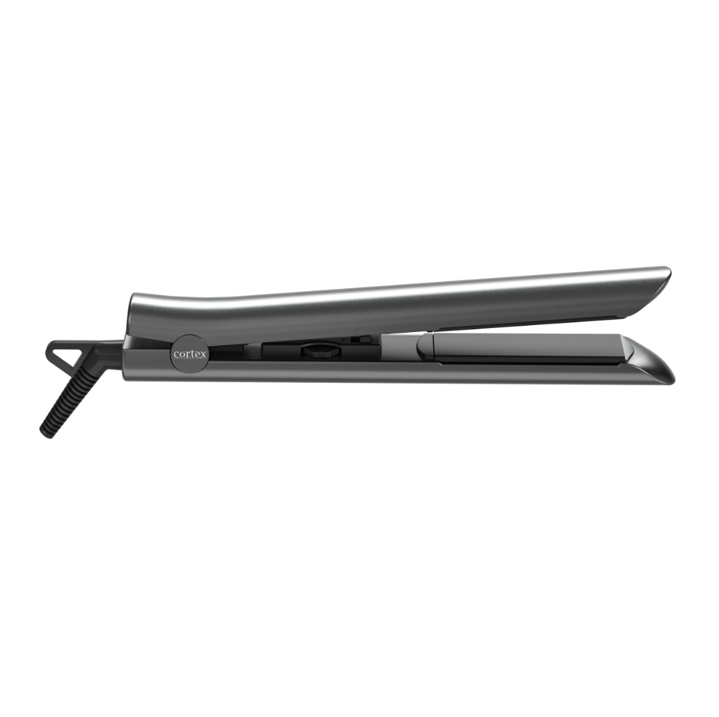 Cortex Beauty 1" 100% Solid Ceramic Ionic & Far-Infrared Technology Flat Iron