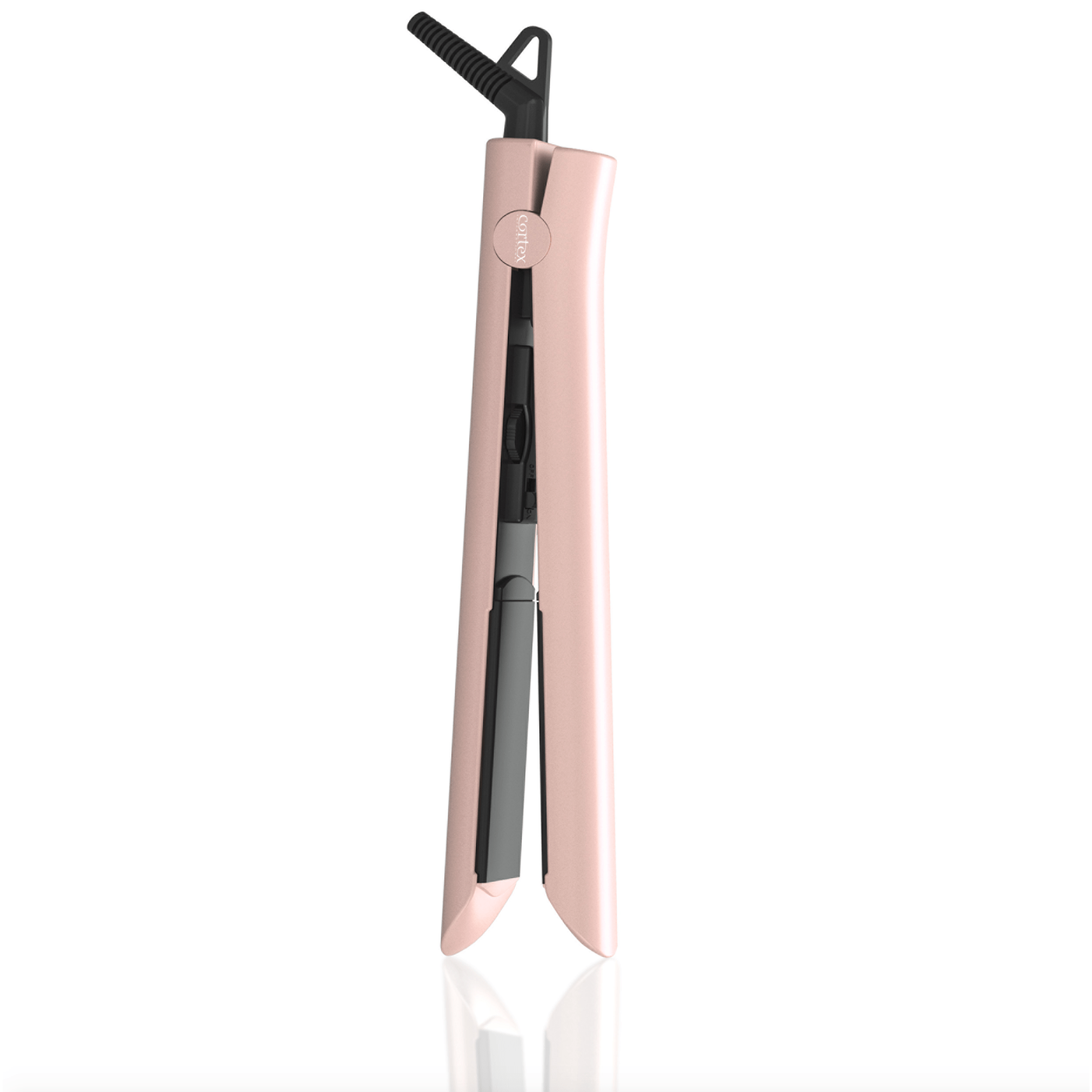 Cortex Beauty 1" 100% Solid Ceramic Ionic & Far-Infrared Technology Flat Iron