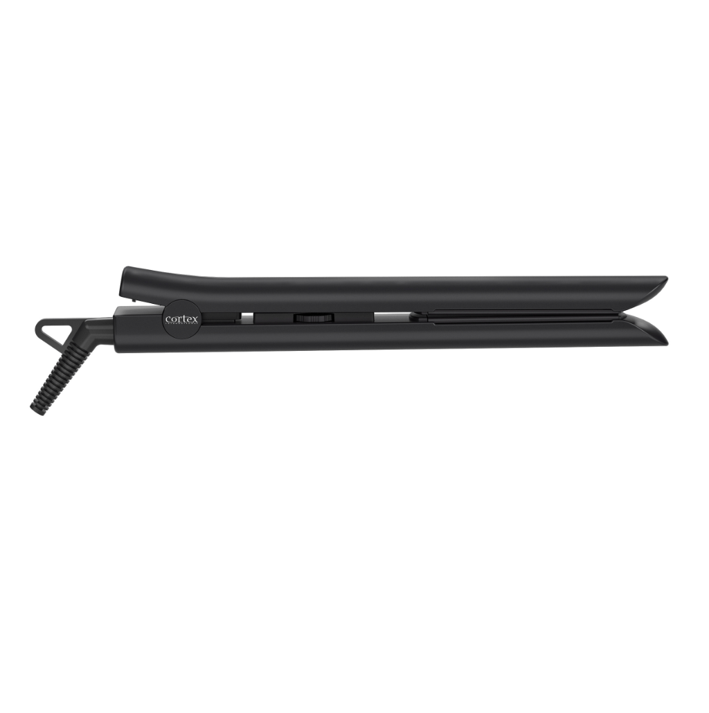 Cortex Beauty 1" 100% Solid Ceramic Ionic & Far-Infrared Technology Flat Iron