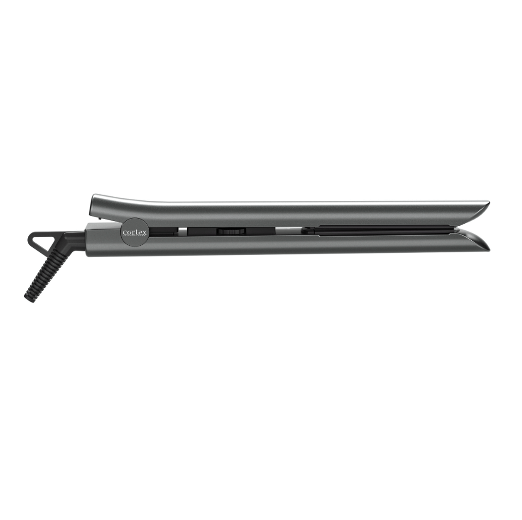 Cortex Beauty 1" 100% Solid Ceramic Ionic & Far-Infrared Technology Flat Iron
