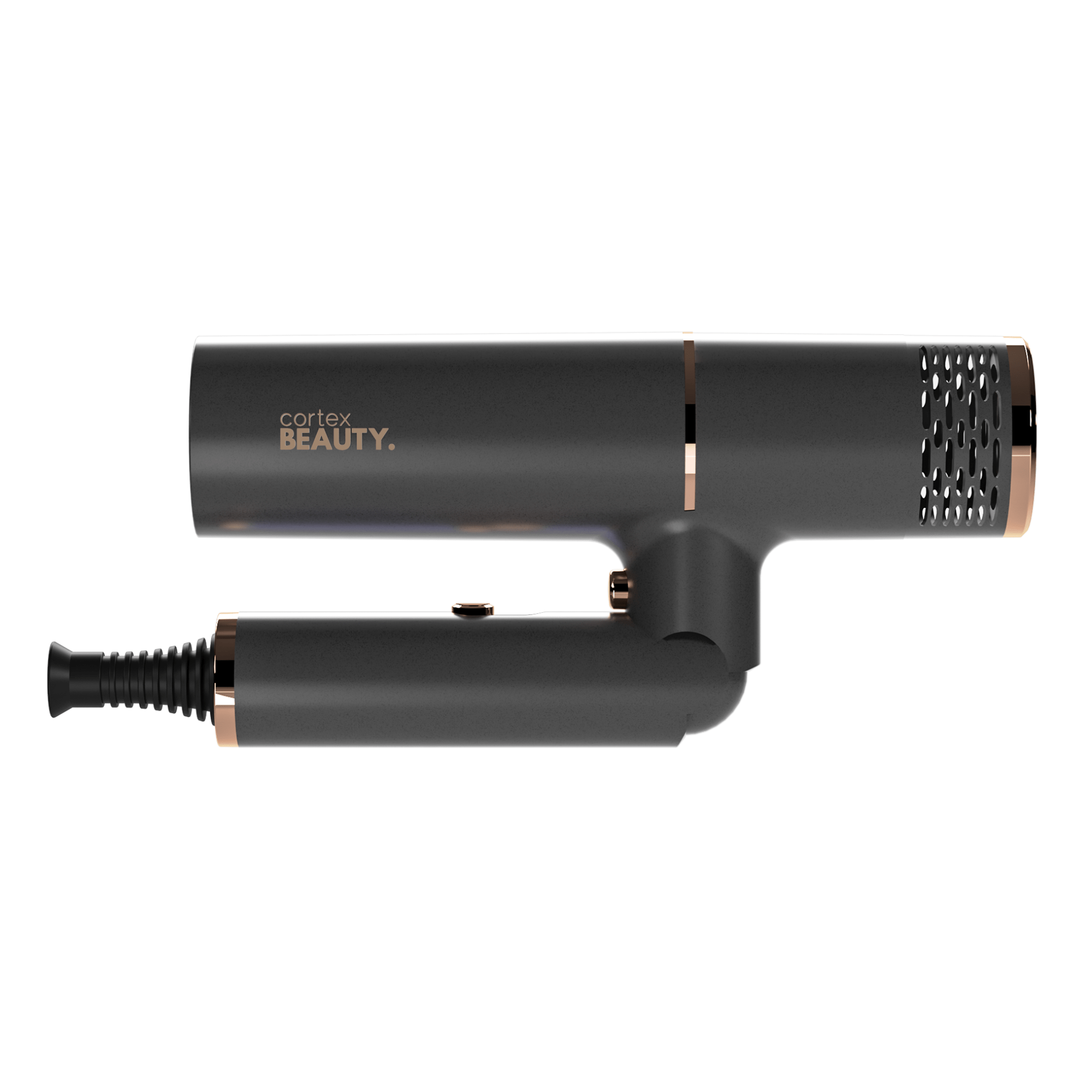 Cortex Beauty Air Fold - Ionic Foldable Dryer + 2 Piece Blowout Brush Set