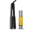 Cortex Beauty Black MegaPlate | Professional 1.75” Wide Plate Flat Iron & Argan Oil Set