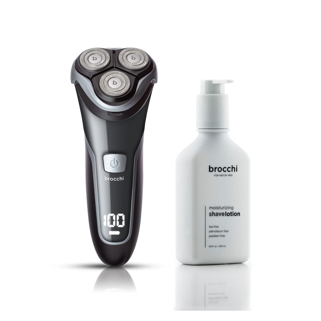 Cortex Beauty Black SmoothEdge | Triple Action Razor & Shaving Lotion Set