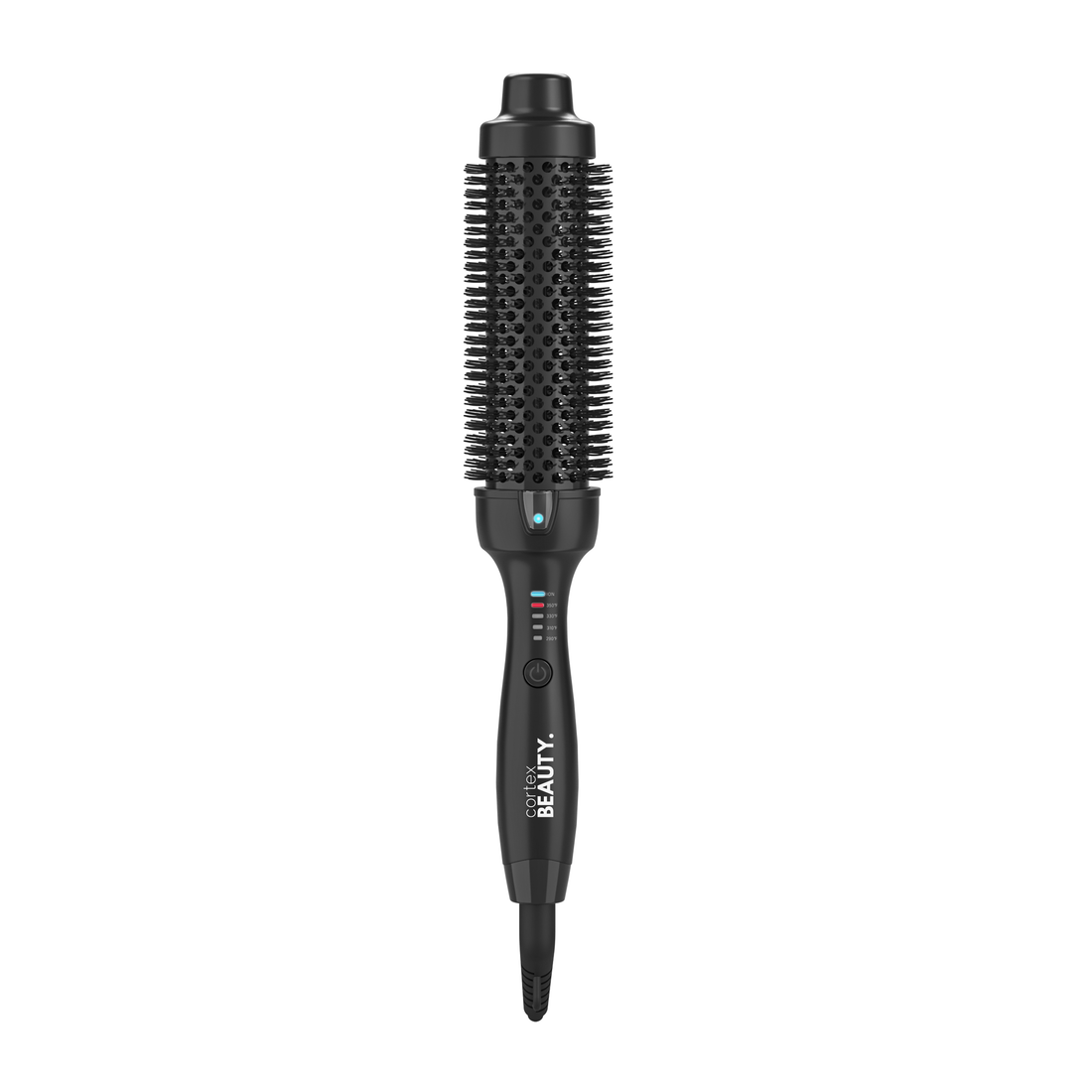 Cortex Beauty Black Temp Control Extra-Long 1.5” Ionic Styling Brush