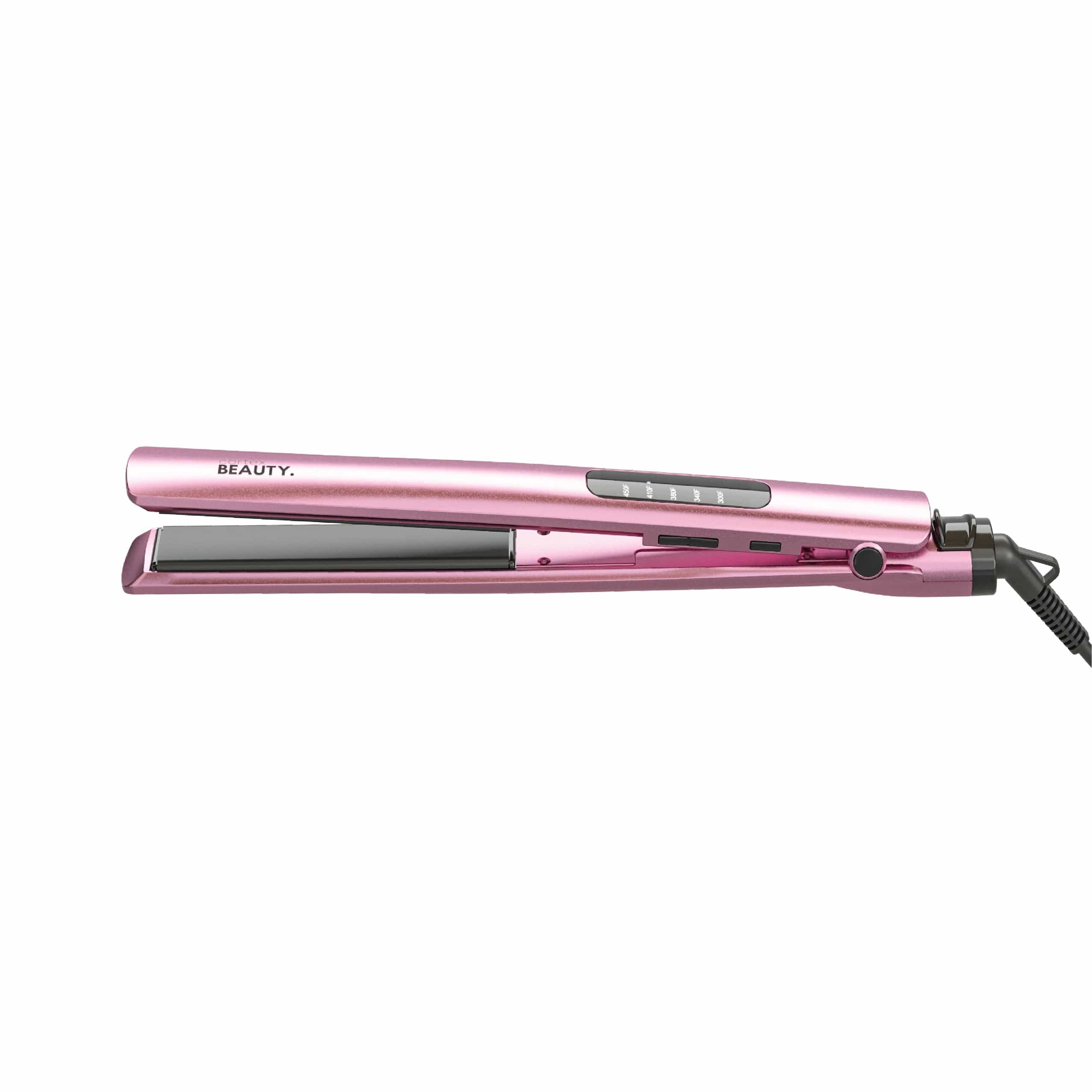 Cortex Beauty Blush Pink with Black Plates UltraSlim | 1" Digital Flat Iron