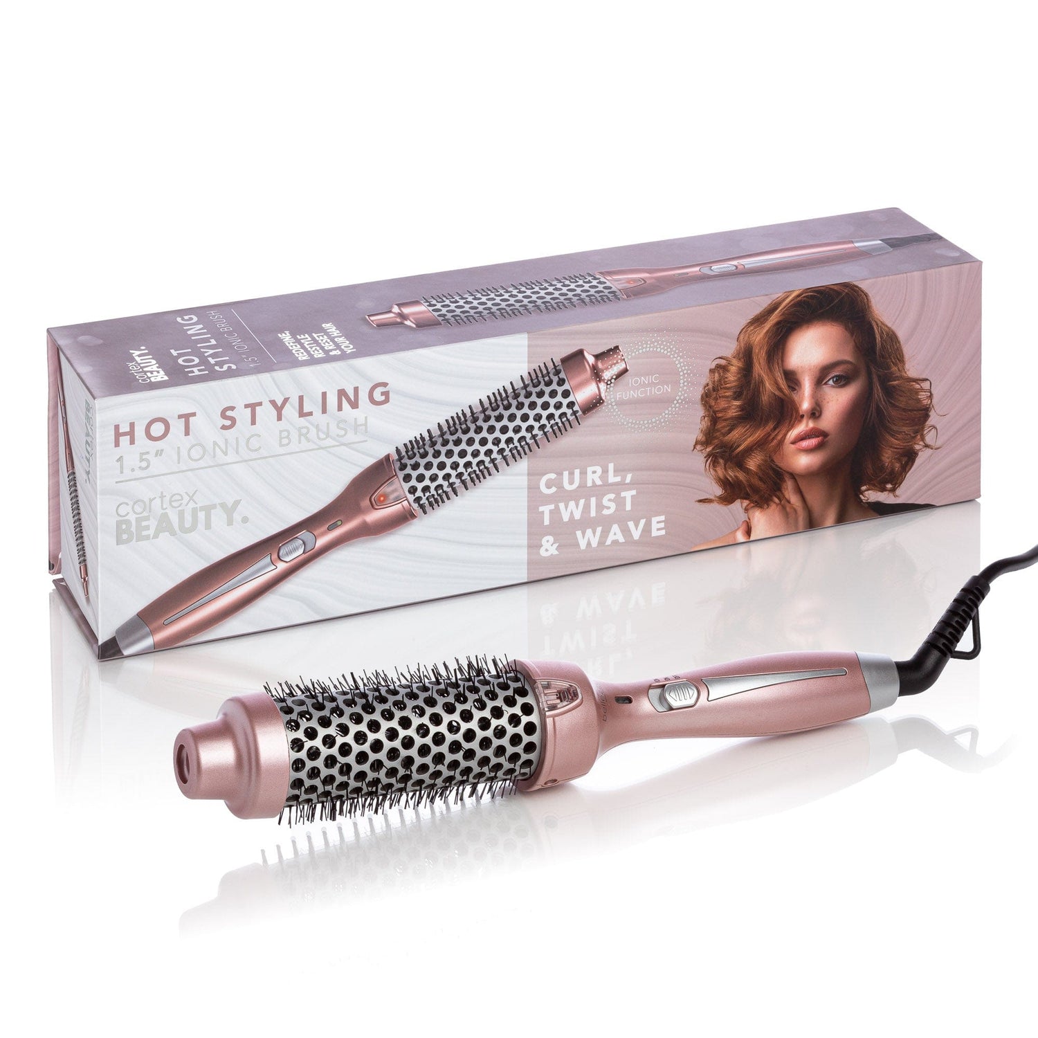 Cortex Beauty HotStyler | 1.5&quot; Ionic Styling Brush