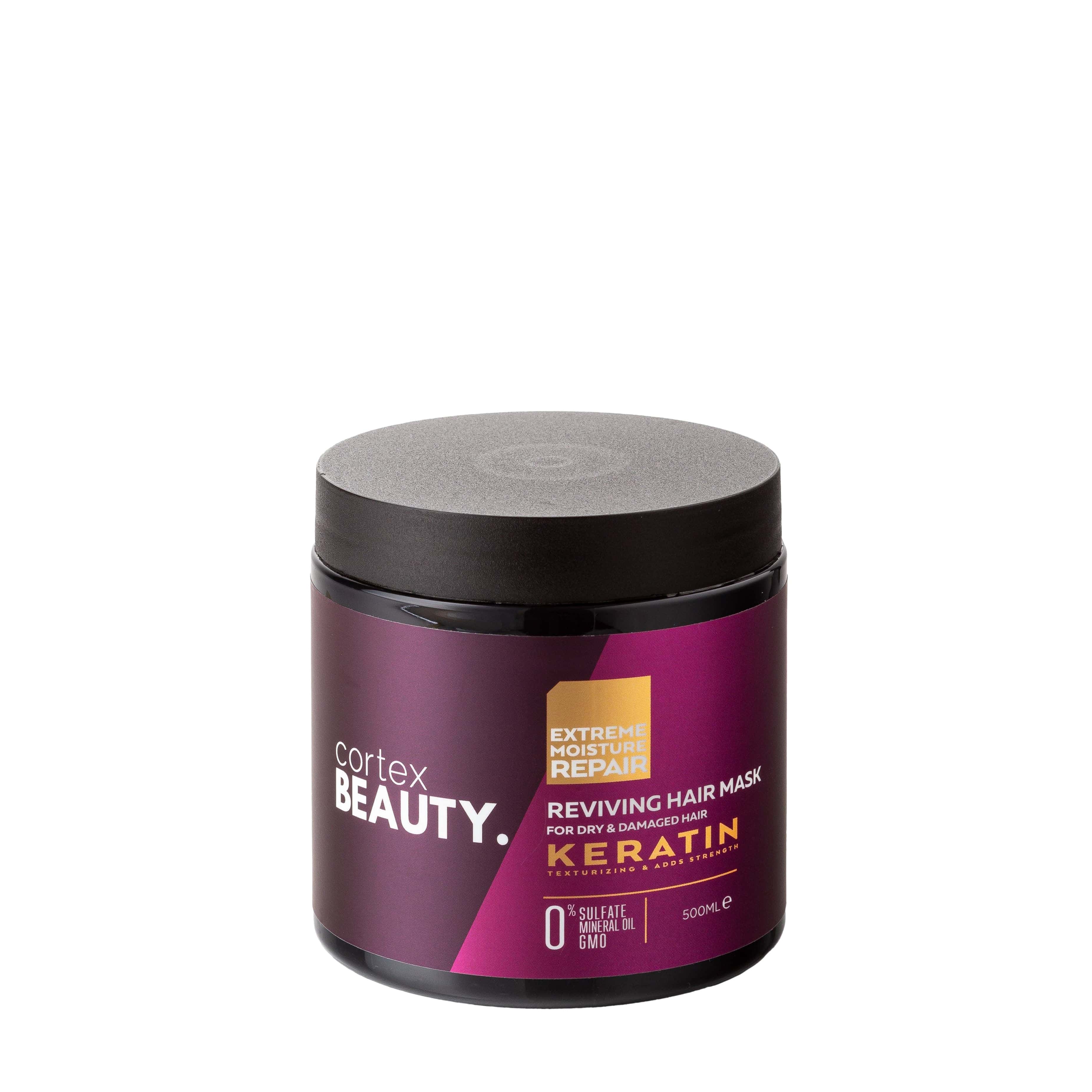 Keratin Reviving Hair Mask for Dry & Damaged Hair – Cortex Beauty