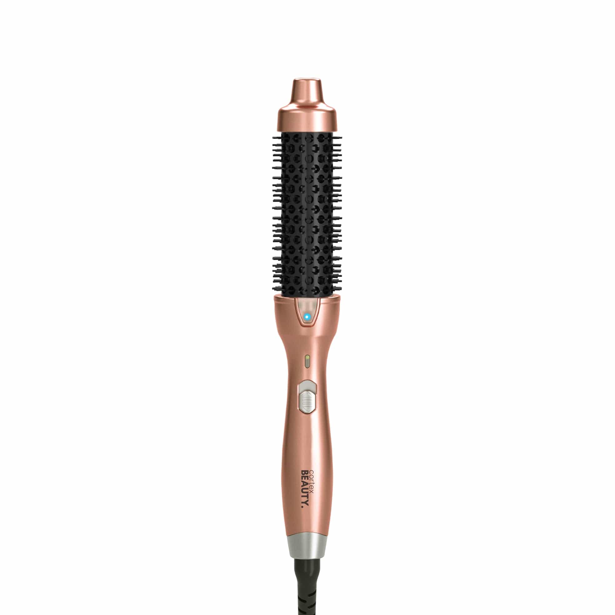 Cortex Beauty Rose Gold/Black HotStyler | 1.5" Ionic Styling Brush