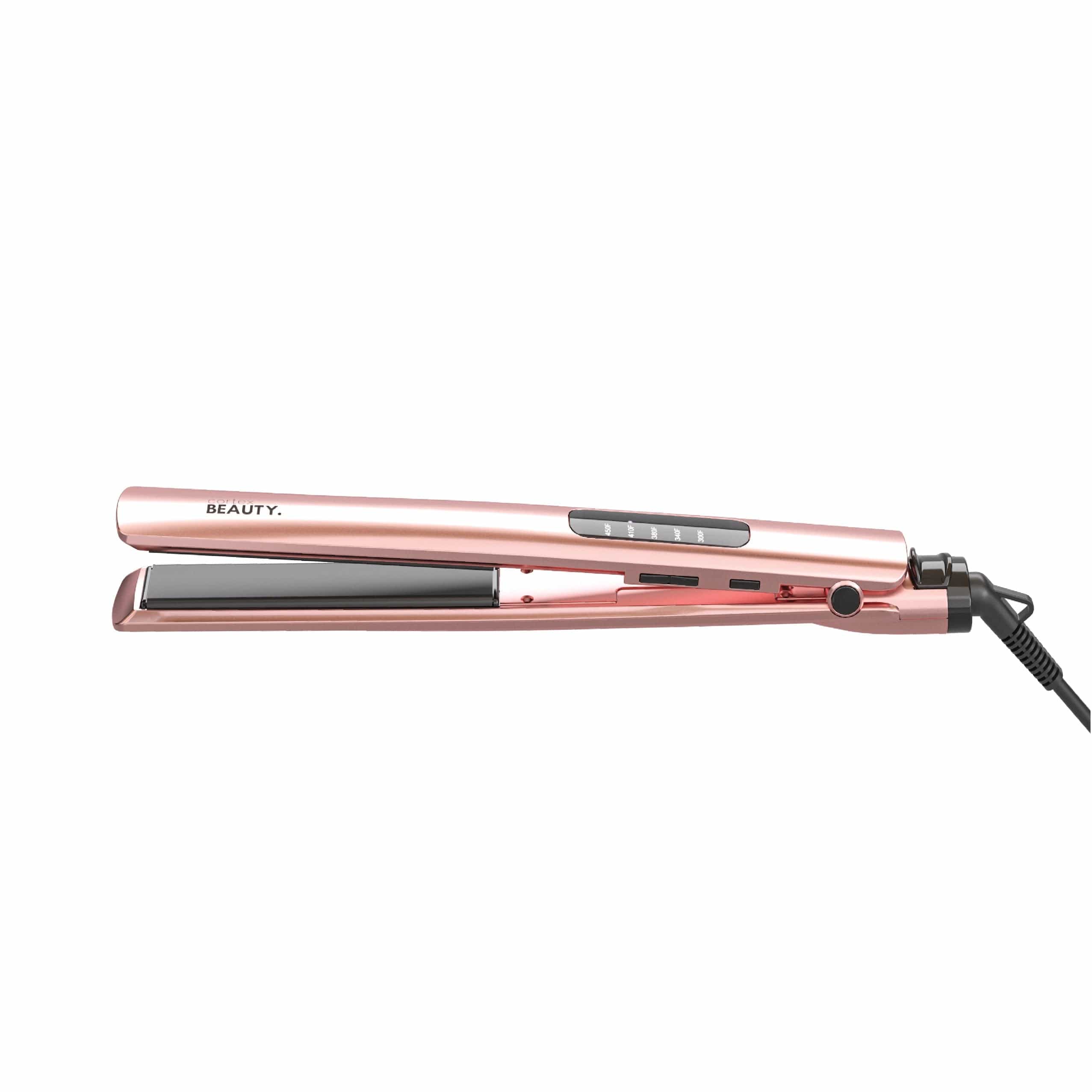 Cortex Beauty Rose Gold Pearlescent UltraSlim | 1" Digital Flat Iron