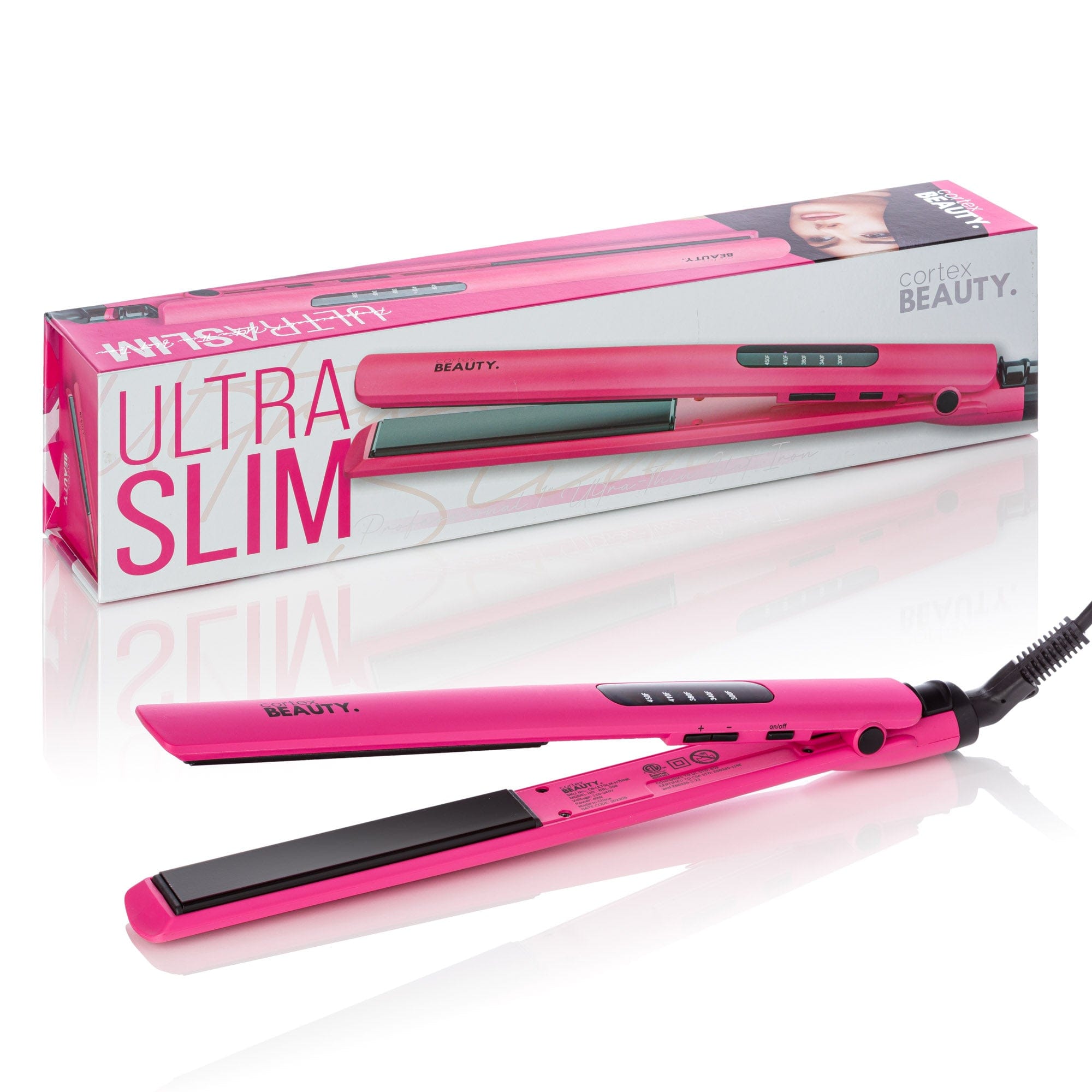 Cortex Beauty Ultra Slim | 1" Digital Flat Iron