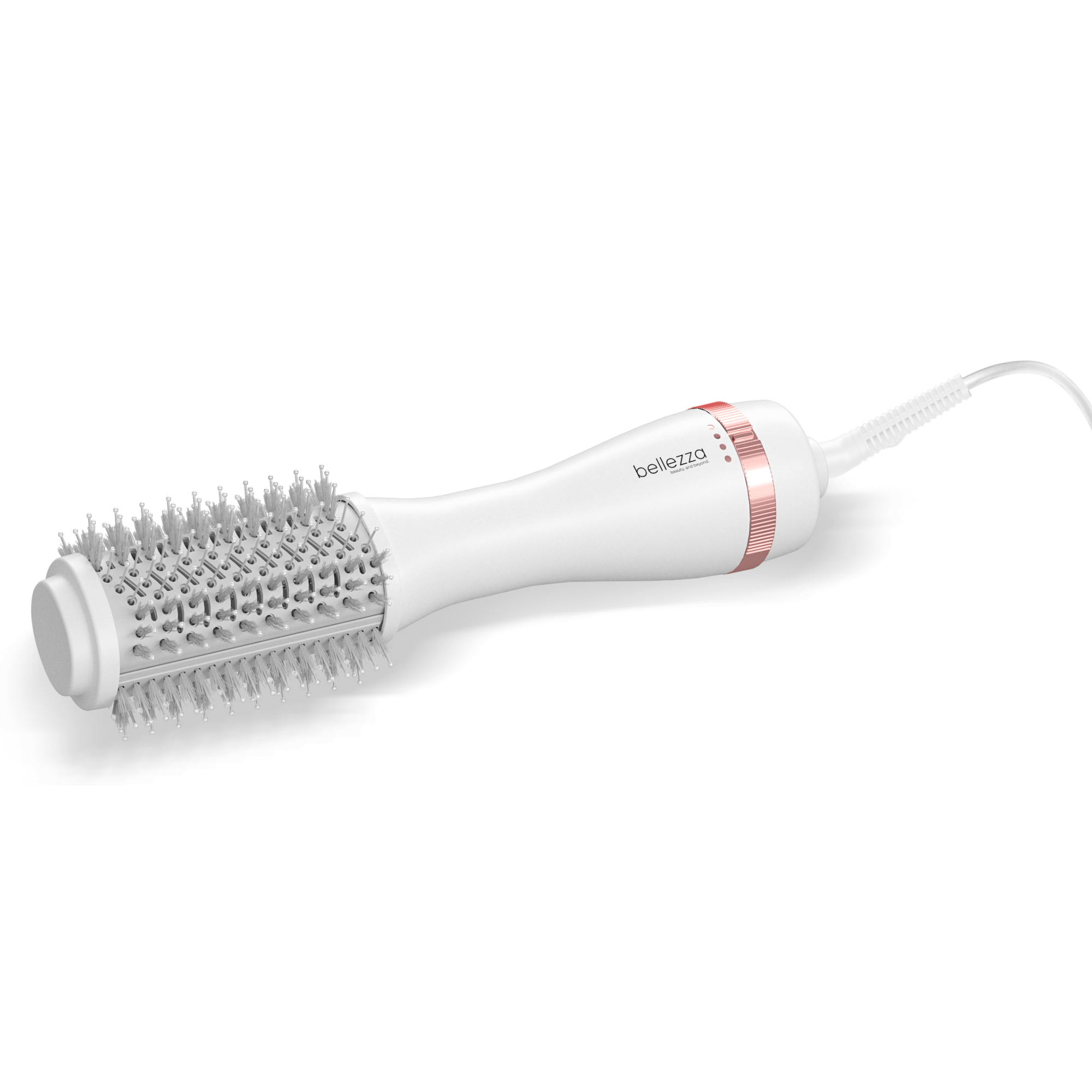 Cortex Beauty WHITE/ROSEGOLD 2" Volumizing Blowout Hot Brush