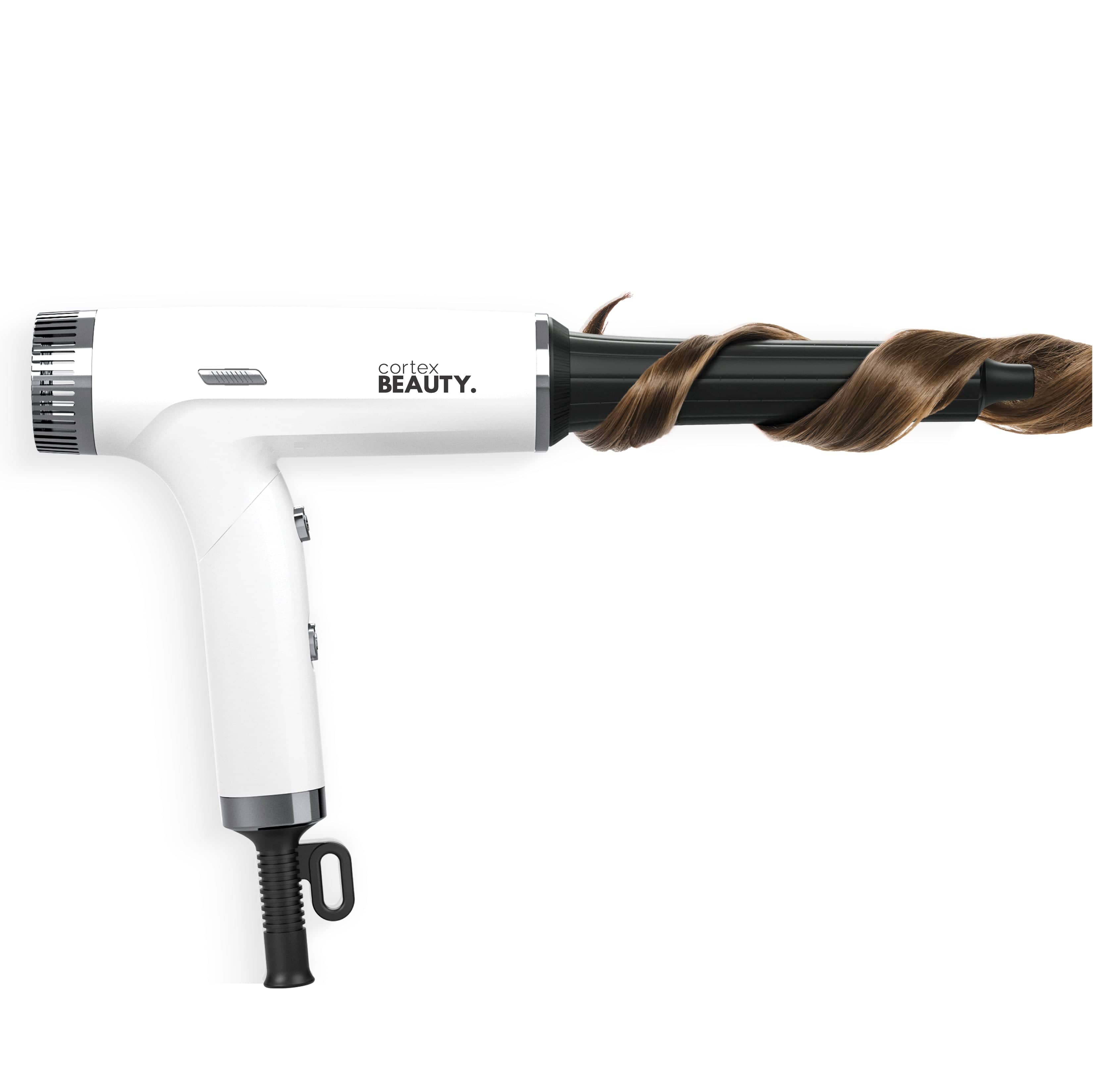 Cortex Beauty White Sleek Fold | Foldable Travel Dryer