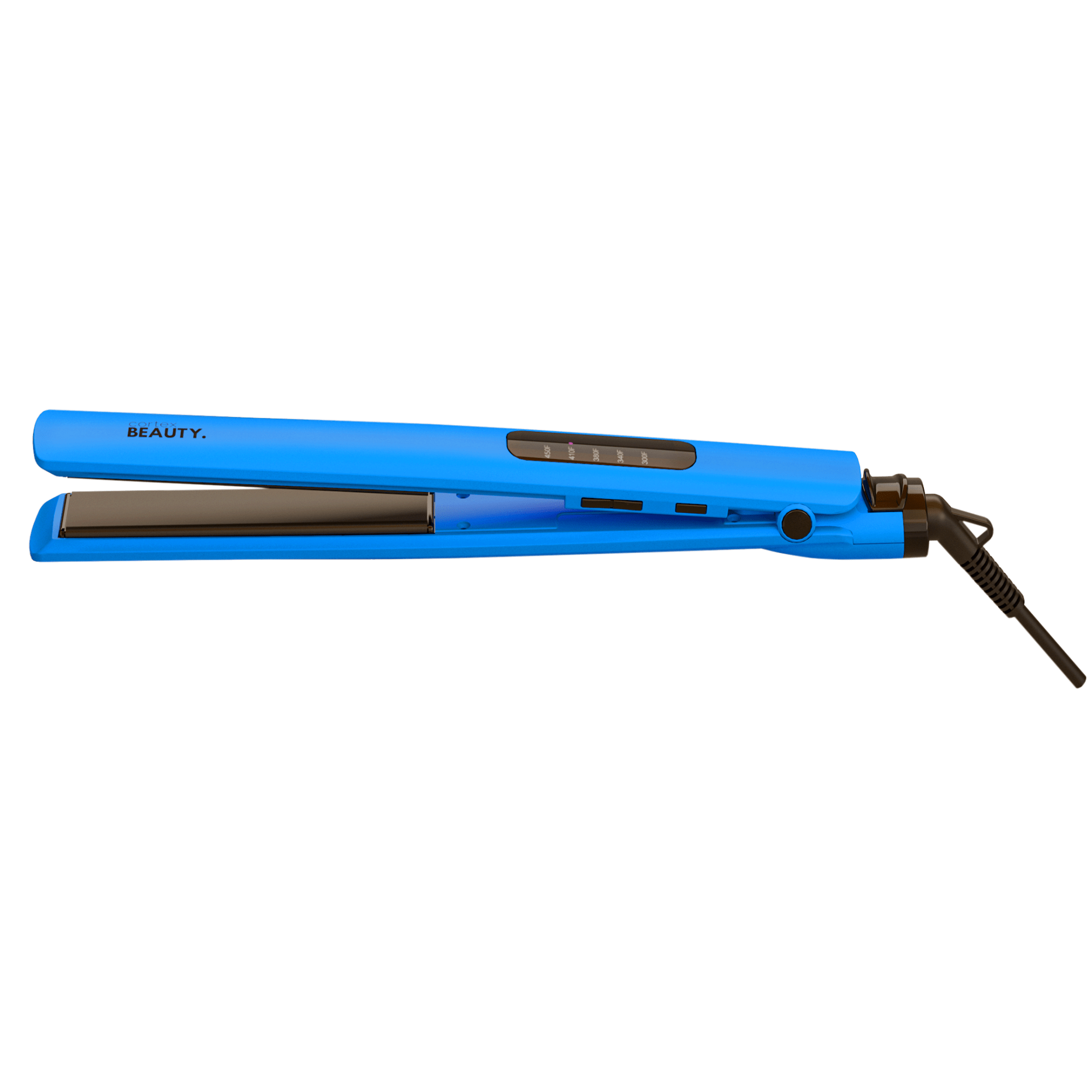 Cortex International Beach Blue Cortex Beauty 1" Ultra Slim Digital Flat Iron