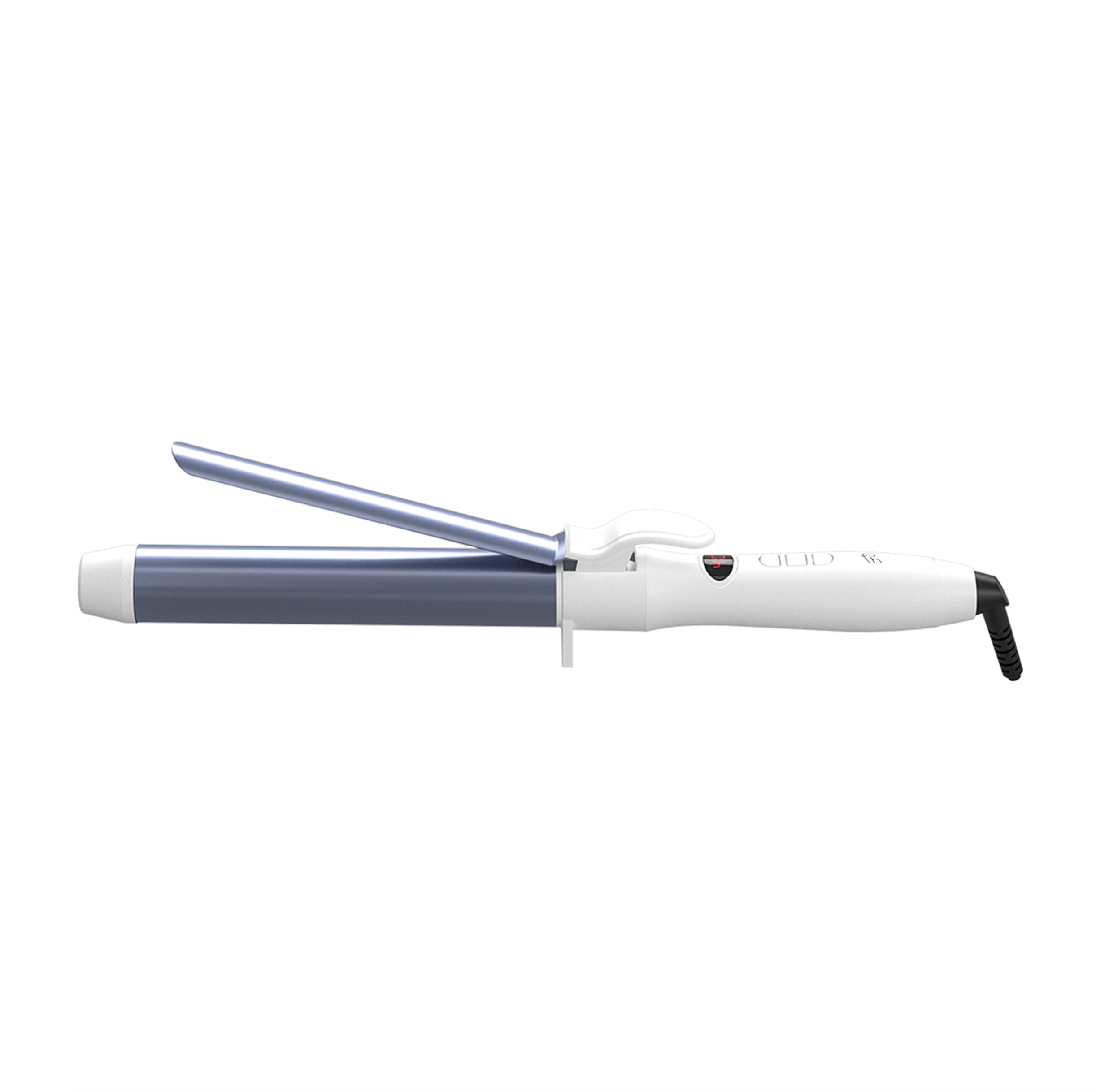 Fahrenheit° White/ Powder Blue 1.25" Extra Long Curling Wand
