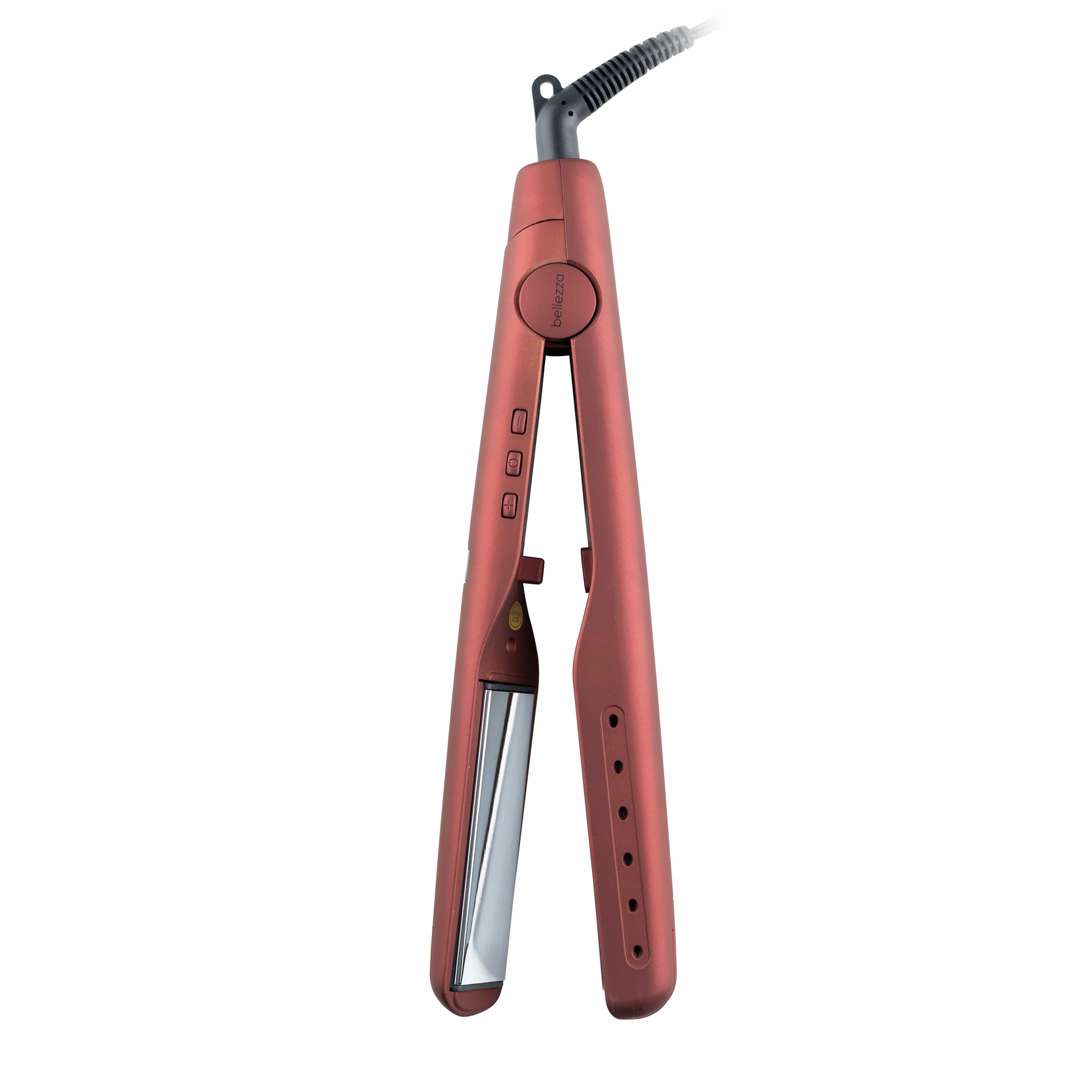 Bellezza The Complete 2-in-1 Digital Iron - Straighten, Flip, & Curl without Changing Tools