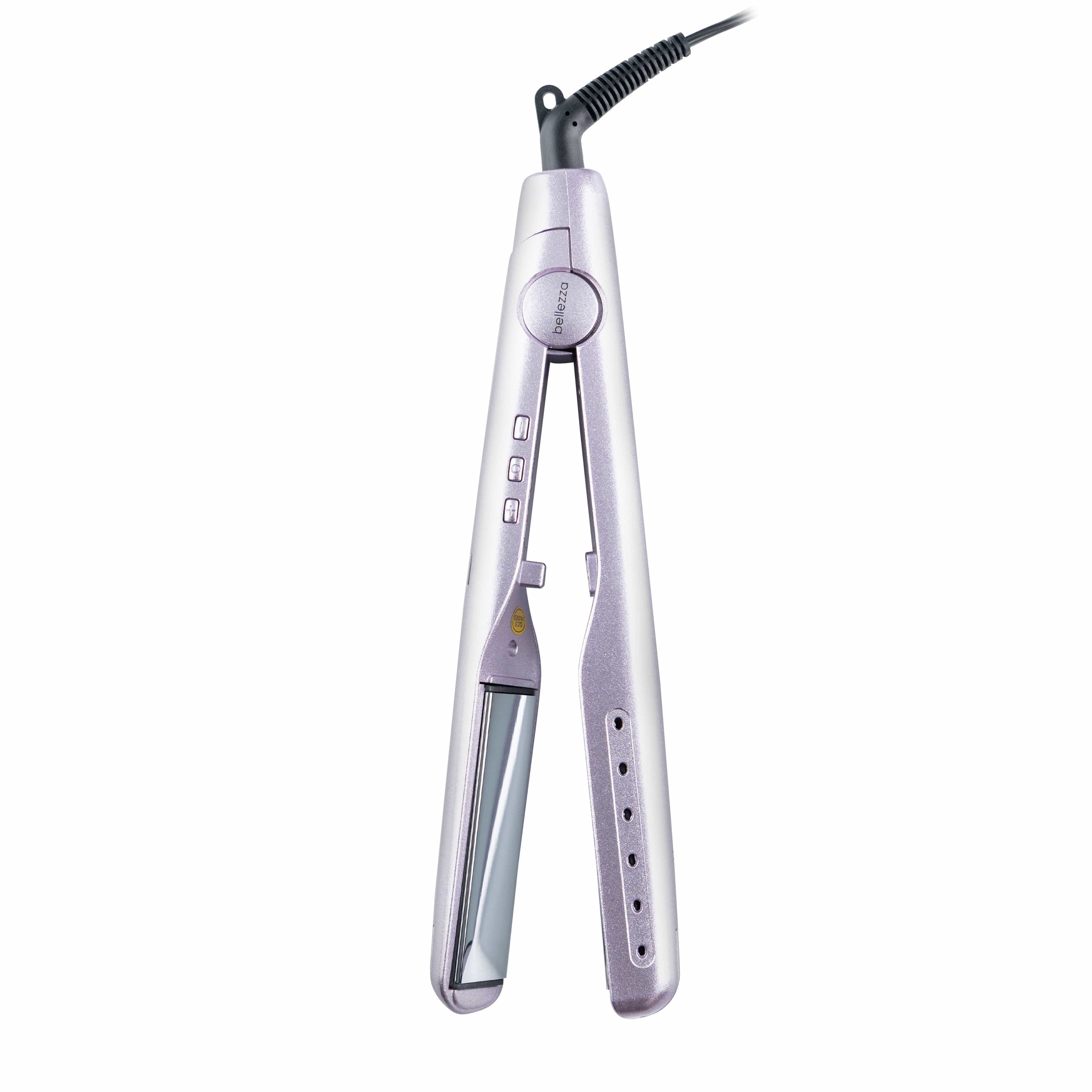 Bellezza The Complete 2-in-1 Digital Iron - Straighten, Flip, & Curl without Changing Tools
