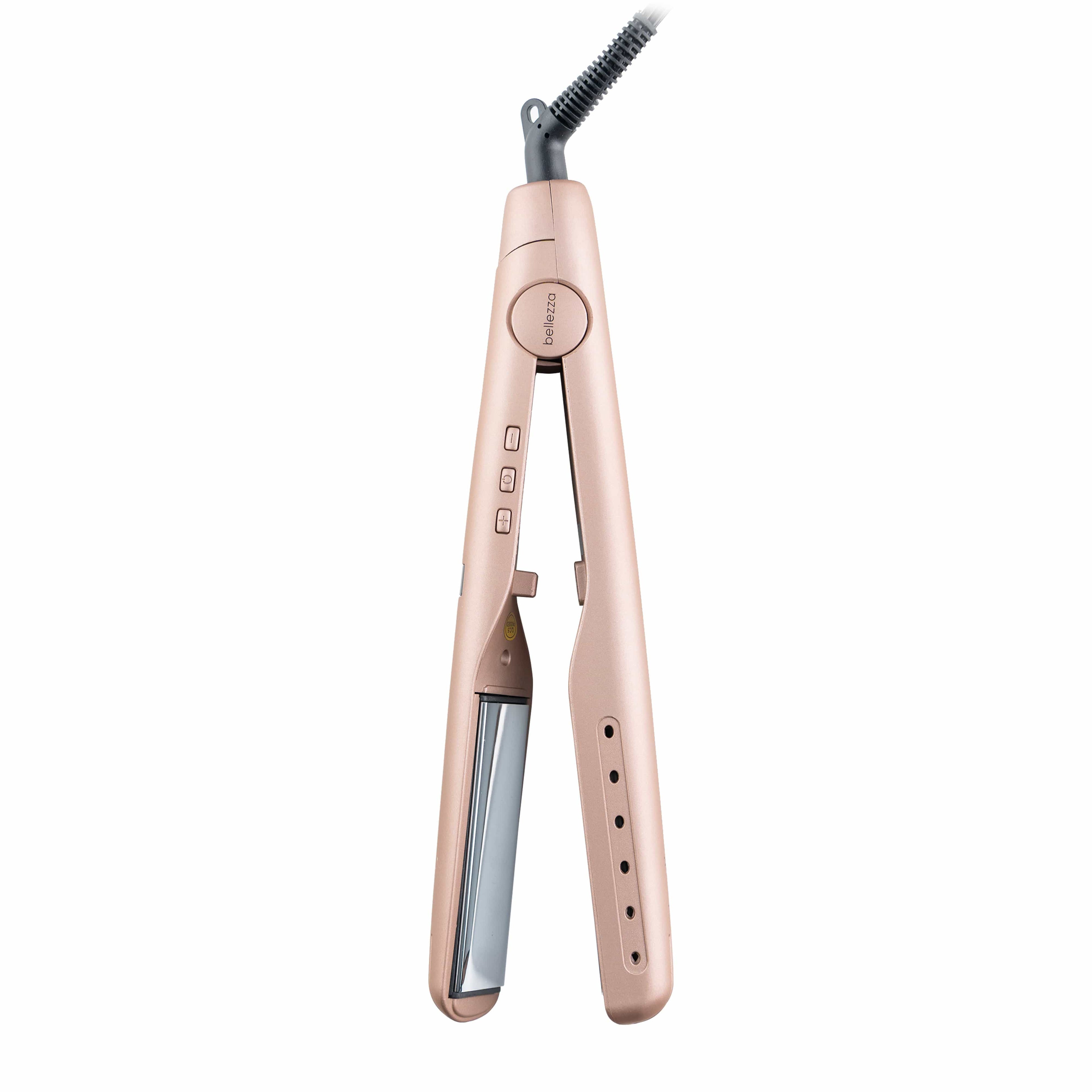 Bellezza The Complete 2-in-1 Digital Iron - Straighten, Flip, & Curl without Changing Tools
