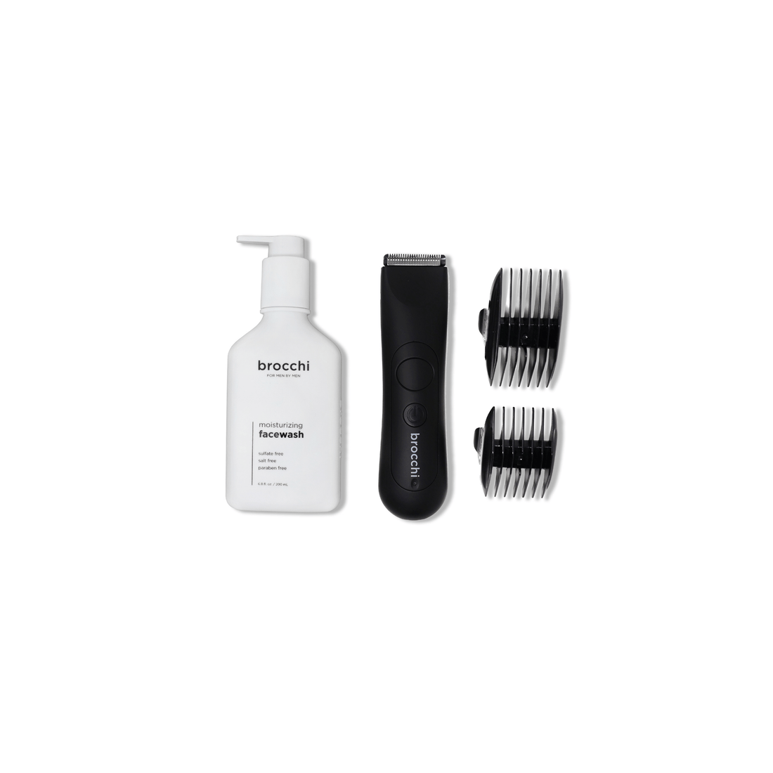 Brocchi Waterproof USB Trimmer & Moisturizing Face Wash