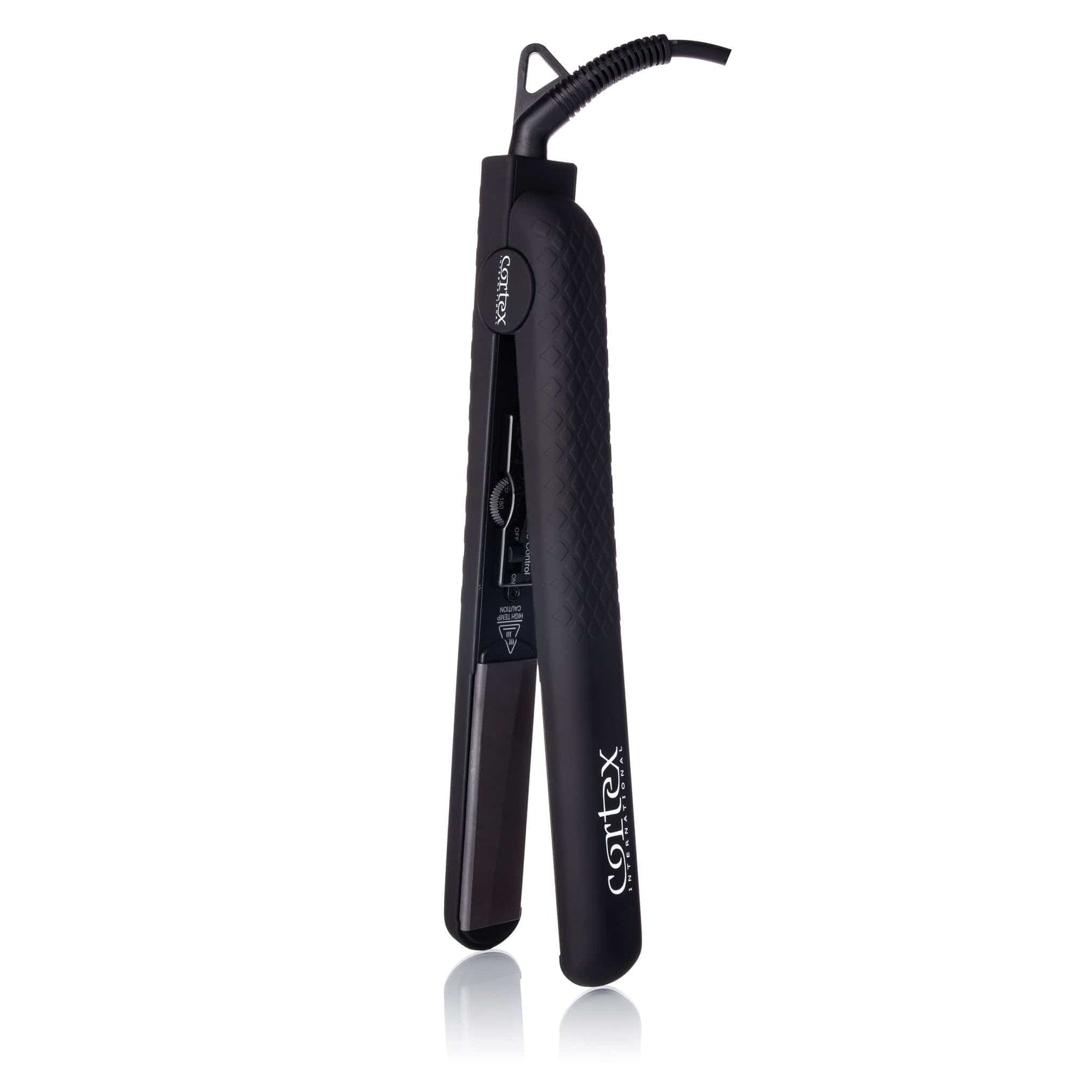Cortex International The Collection - 1.25" 100% Solid Ceramic Ionic & Far-Infrared Technology Flat Iron
