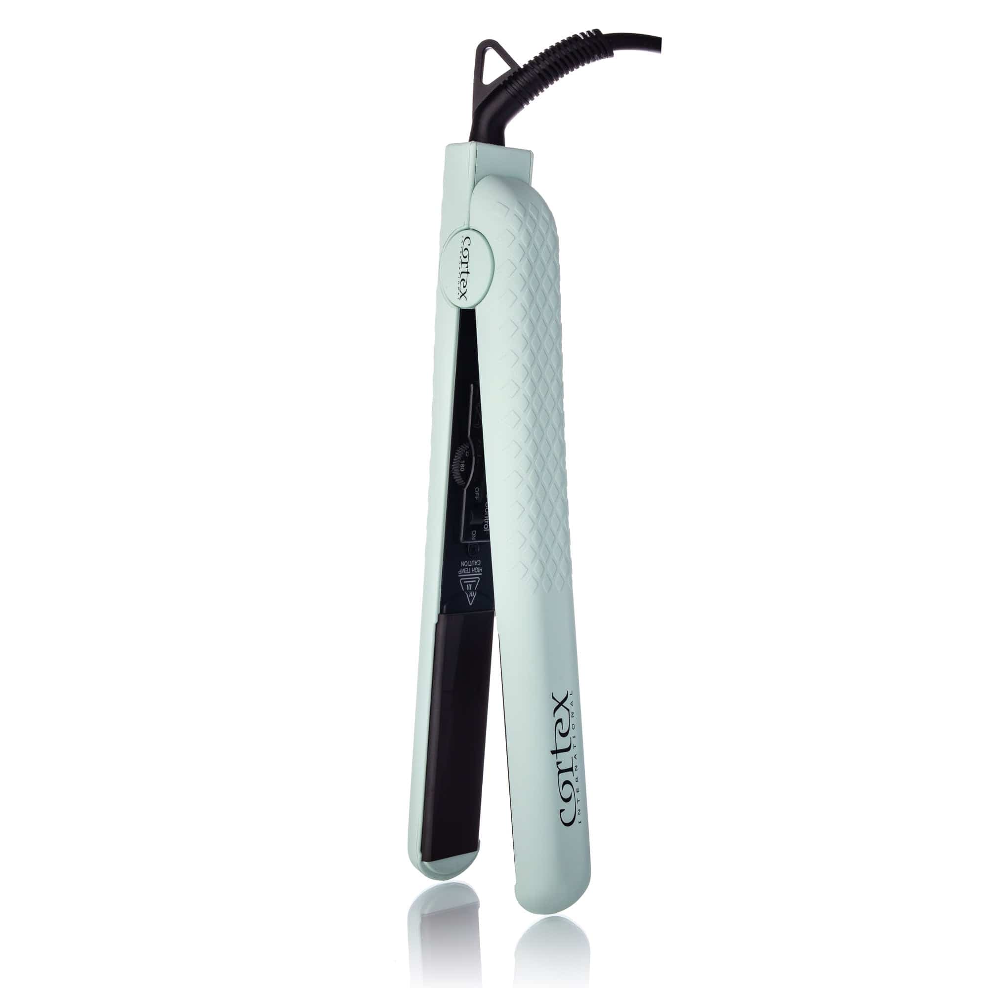 Cortex International The Collection - 1.25" 100% Solid Ceramic Ionic & Far-Infrared Technology Flat Iron