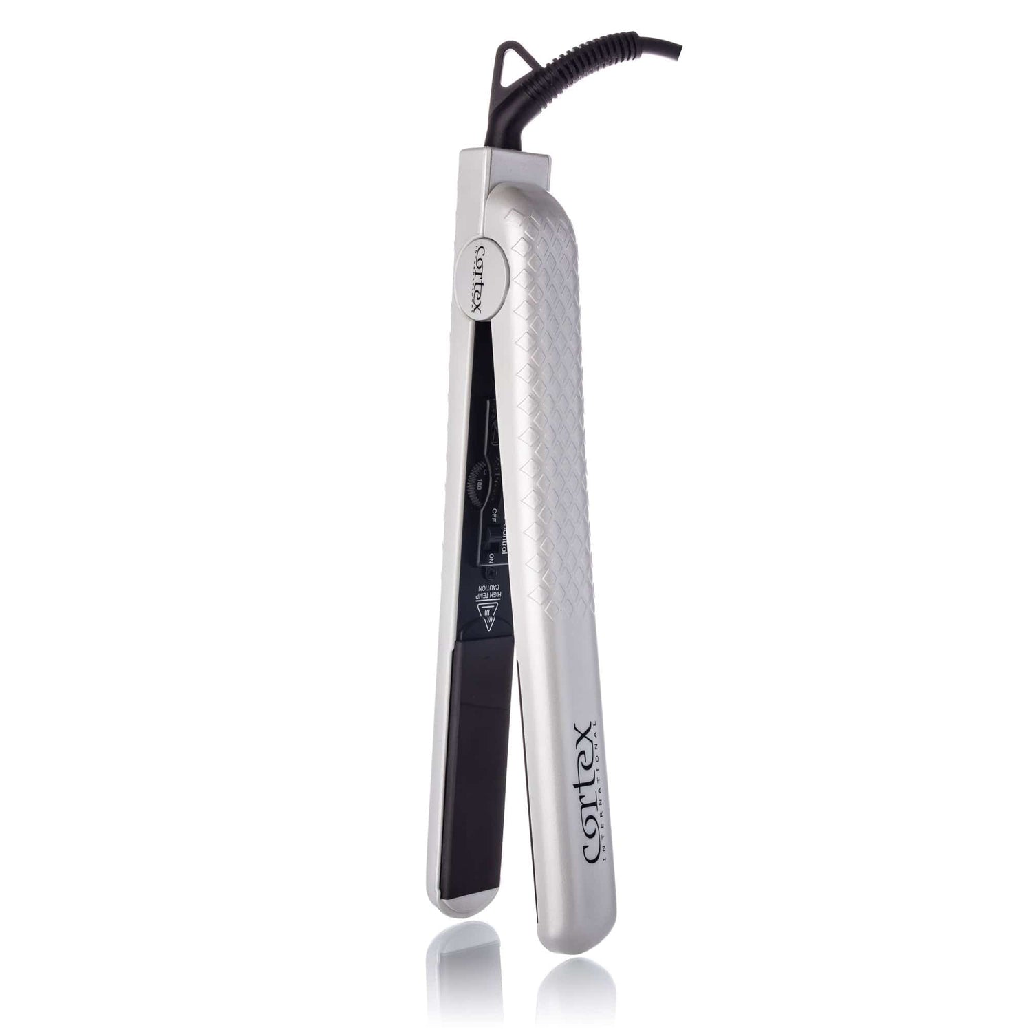 Cortex International The Collection - 1.25" 100% Solid Ceramic Ionic & Far-Infrared Technology Flat Iron