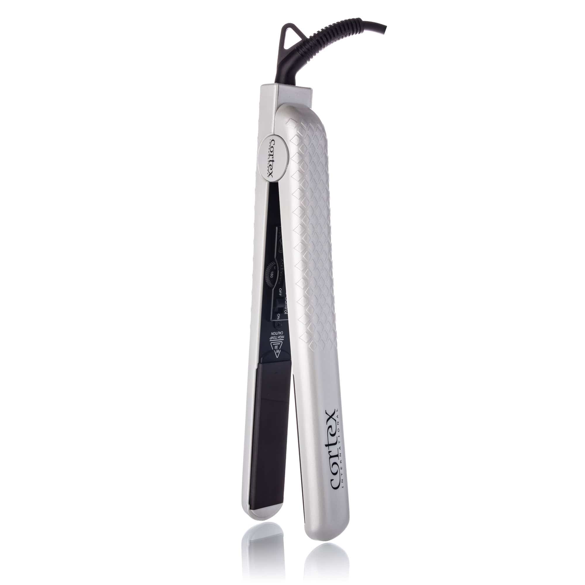 Cortex International The Collection - 1.25" 100% Solid Ceramic Ionic & Far-Infrared Technology Flat Iron