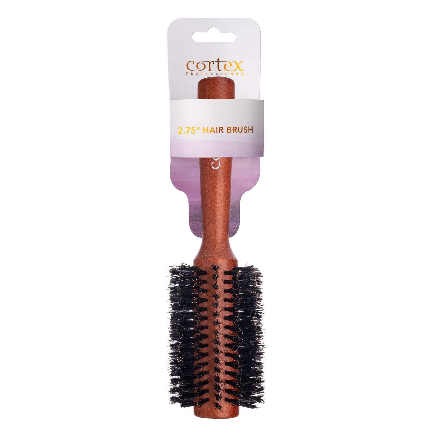 Cortex International Wood Boar Bristle Round Brush