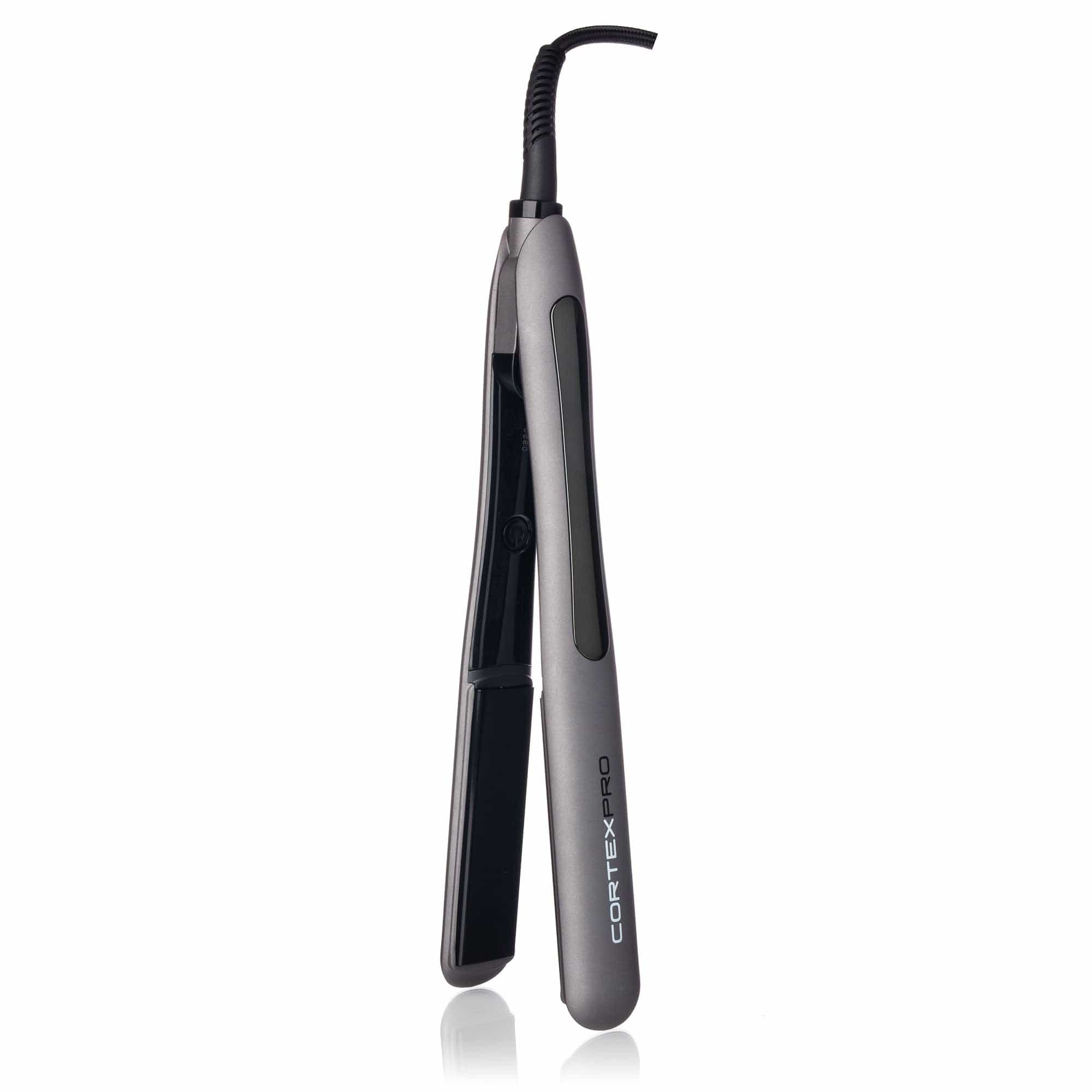cortexpro ProFlatiron - One-Pass Digital Heat Tourmaline Ceramic Plates with Carrying Case