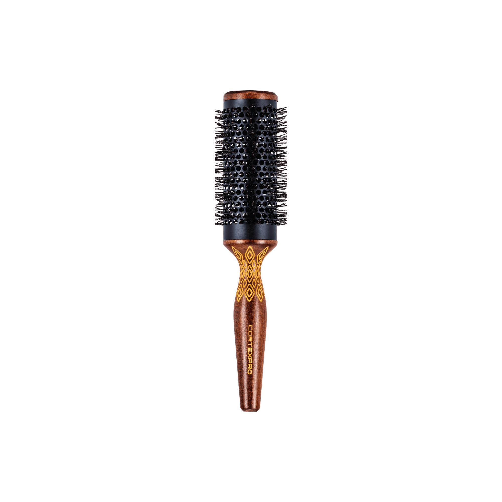 CortexPro Thermal Heat Activated Round Brush – Bristles Heat to 140F and change color when exposed to heat
