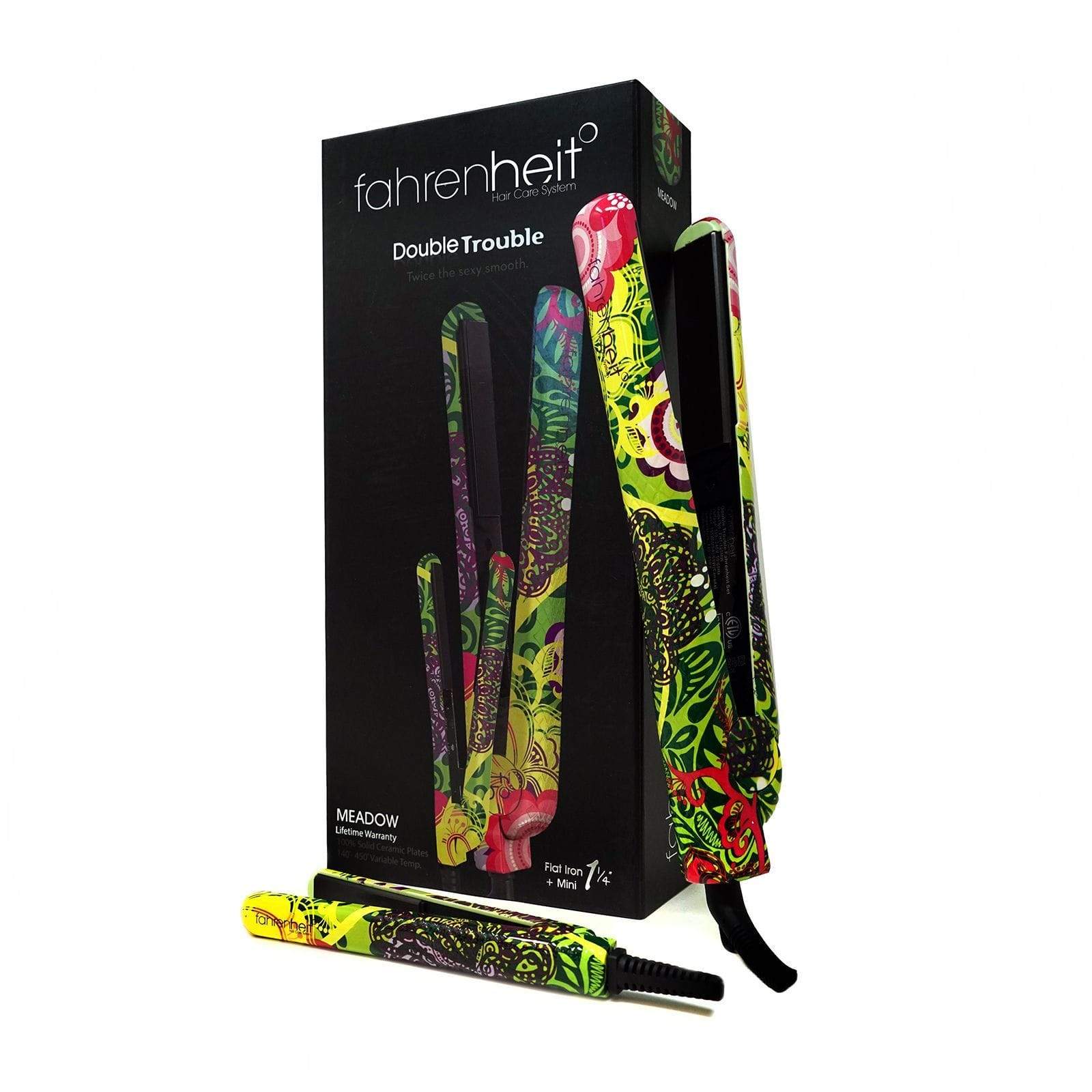 Double Trouble 1.25" & 0.5" Flat Iron Set