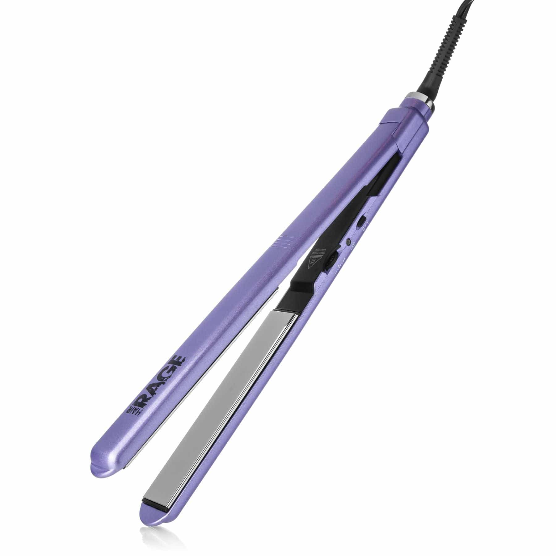 Hair Rage 1" Slim Series Titanium Flat Iron with Far Infrared Technology