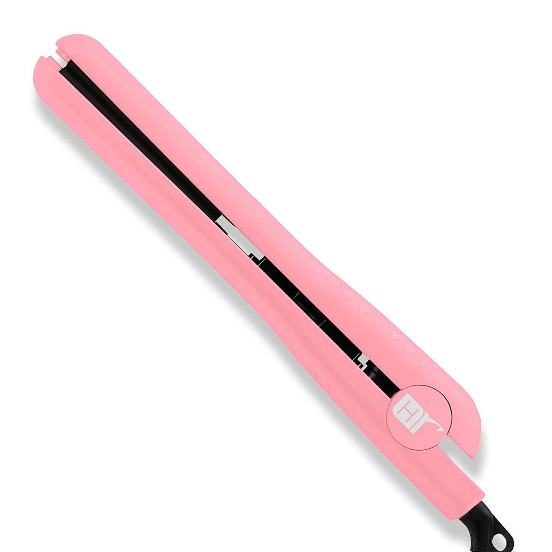 Black Tourmaline Gemstone Plated 1.25 Ceramic Flat Iron