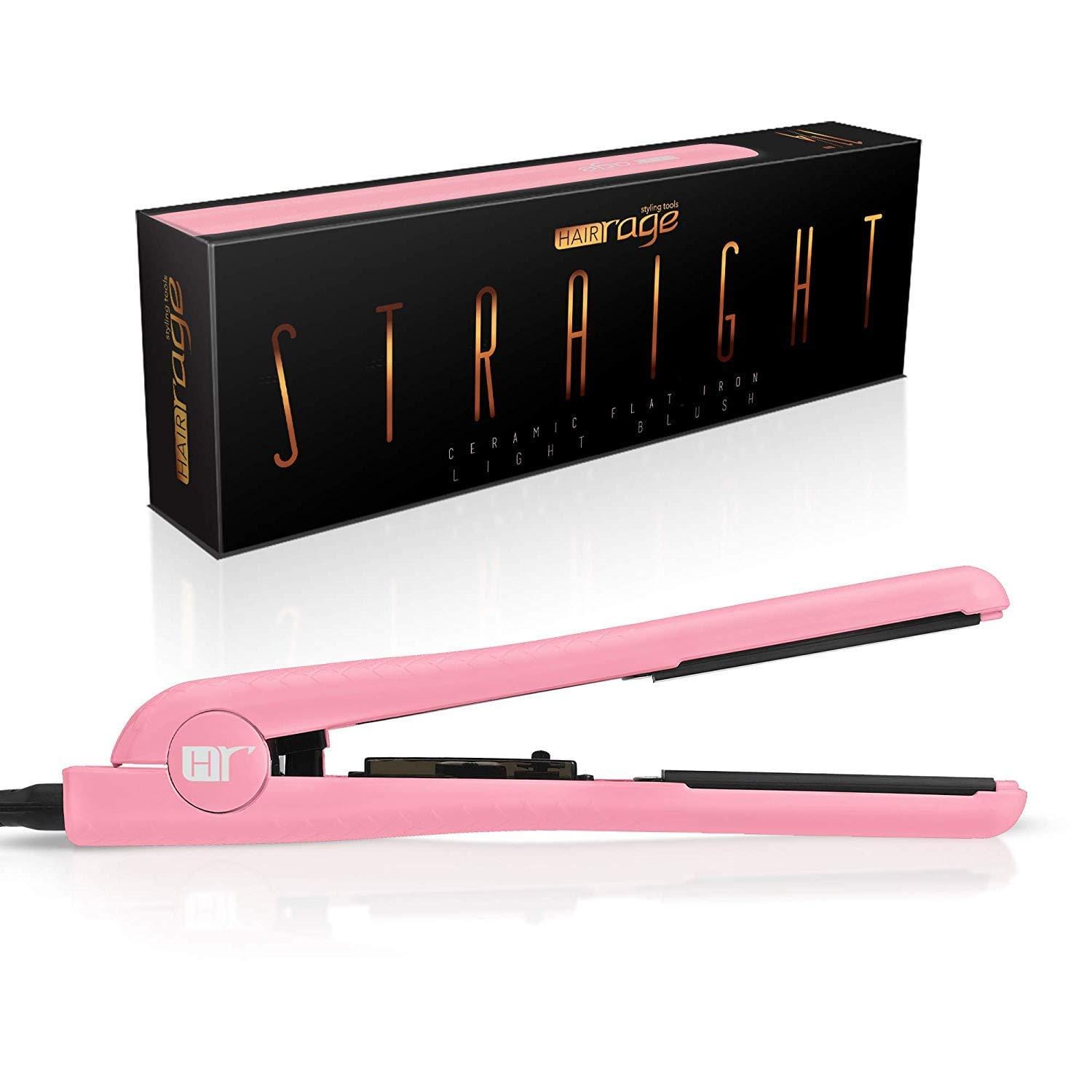 Black Tourmaline Gemstone Plated 1.25 Ceramic Flat Iron