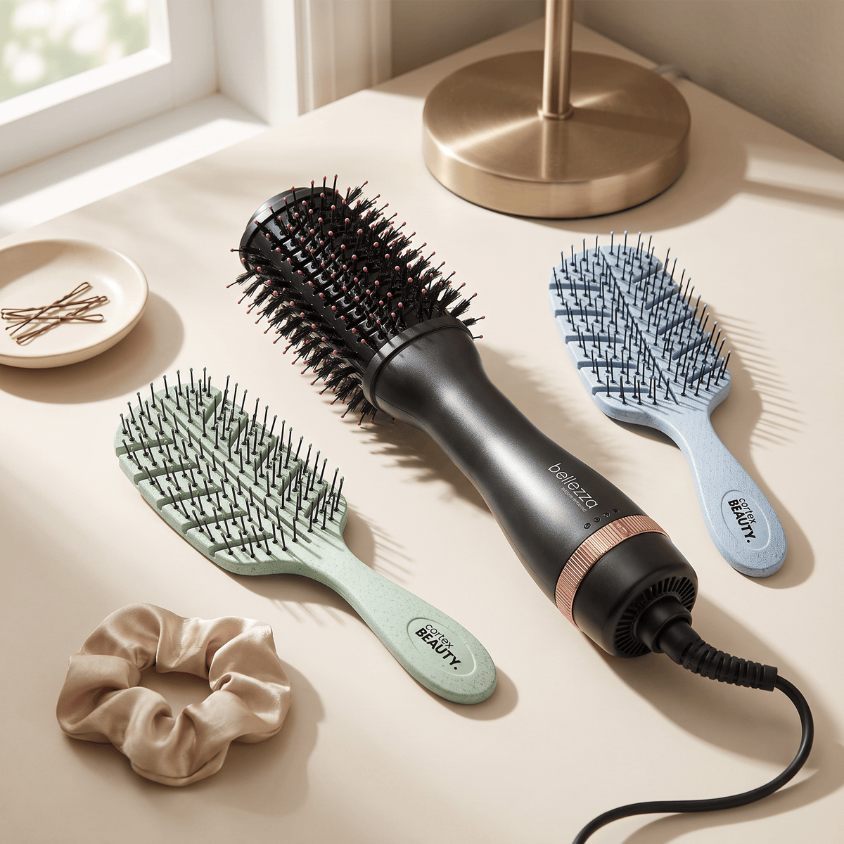 Blowout Brush + Wheat Straw Duo