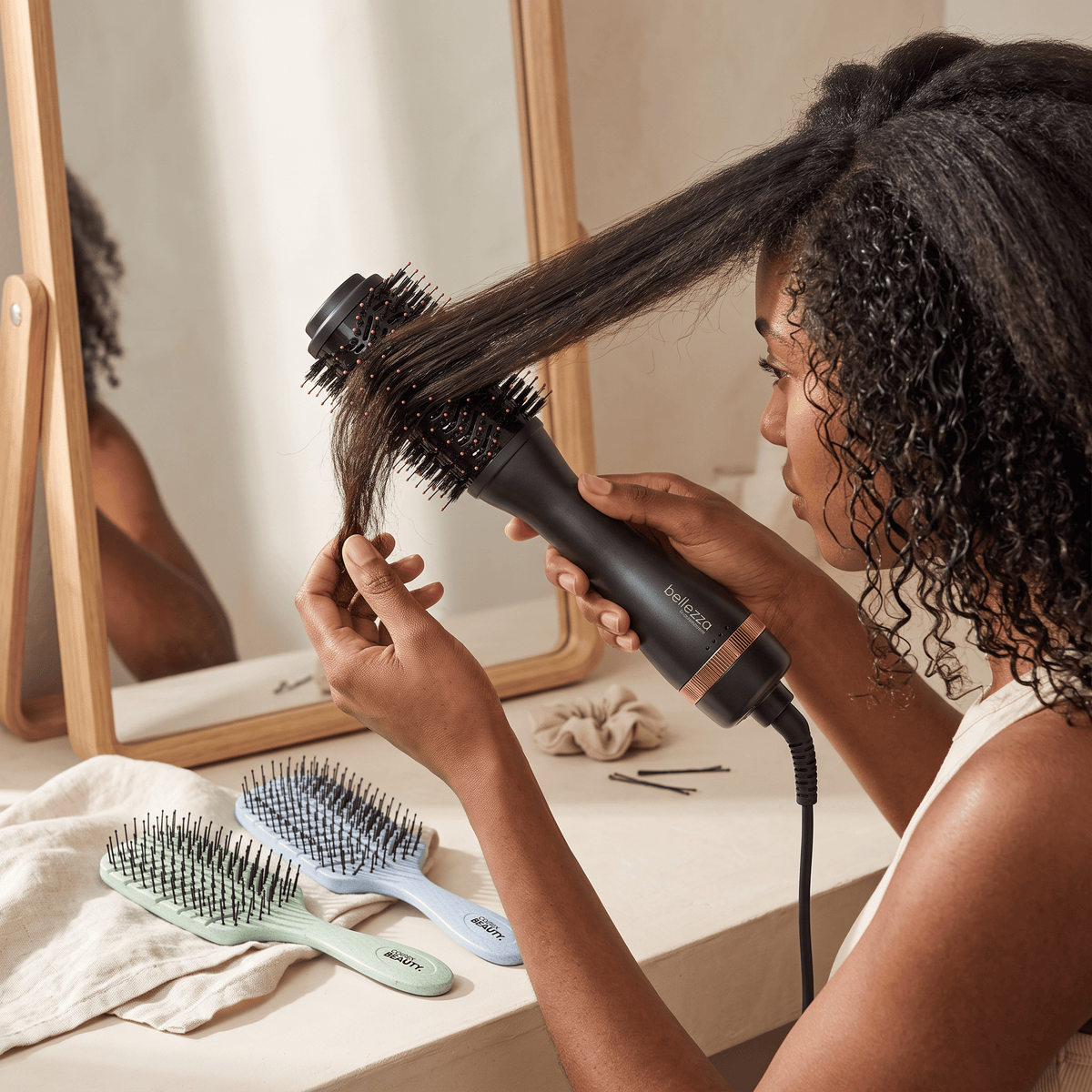 Blowout Brush + Wheat Straw Duo