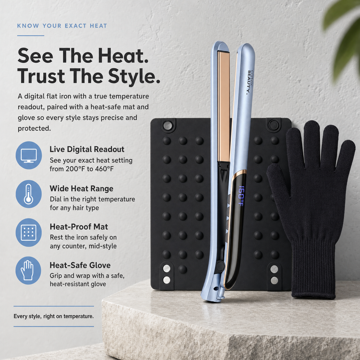 Digital Flat Iron Kit