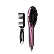 Straightening Brush & Comb Set - Blush Pink