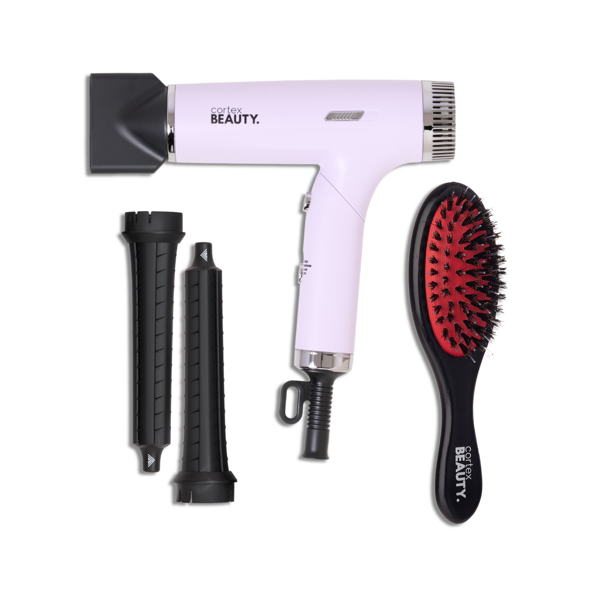 Travel Dryer & Paddle Brush Set
