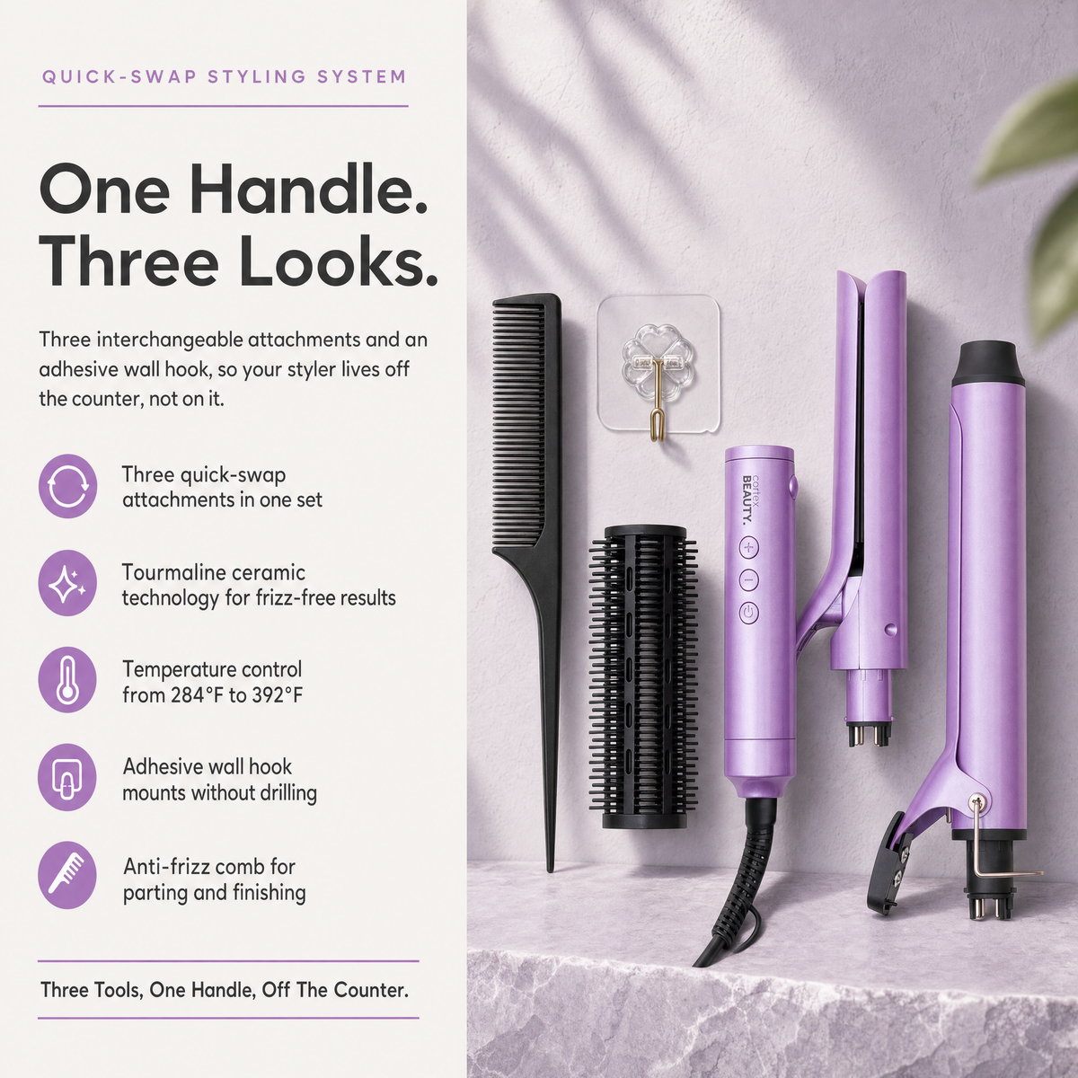3-in-1 Styler + Wall Kit
