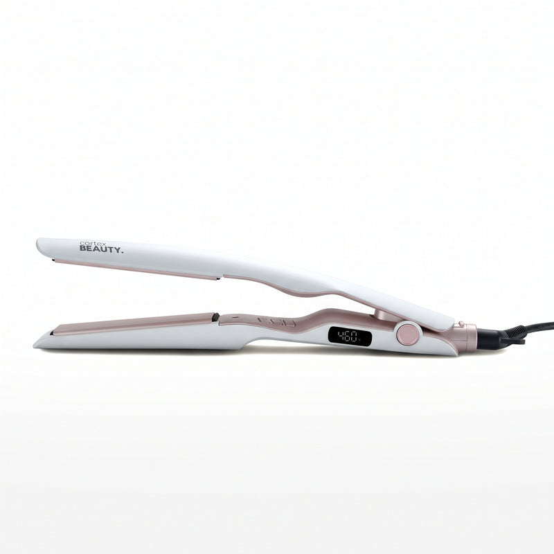 White Pressed Perfection 1-inch digital ceramic flat iron