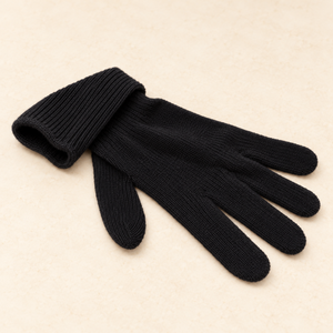 Heat-Resistant Glove for Hair Styling — product detail on a warm cream surface