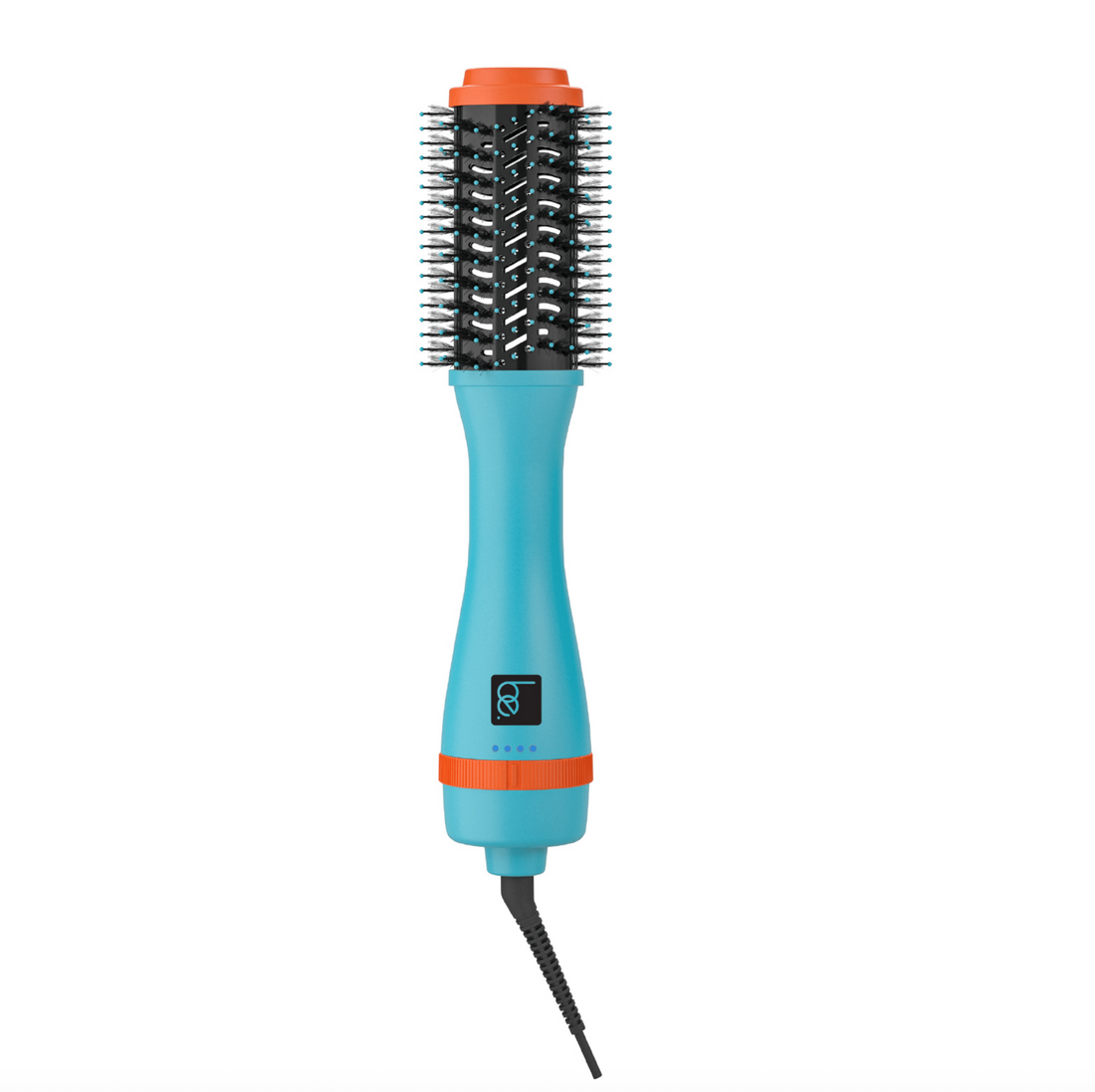 Be.Professional Aqua/Orange Volumizing Blowout Brush | 2&quot; Professional Hot Brush