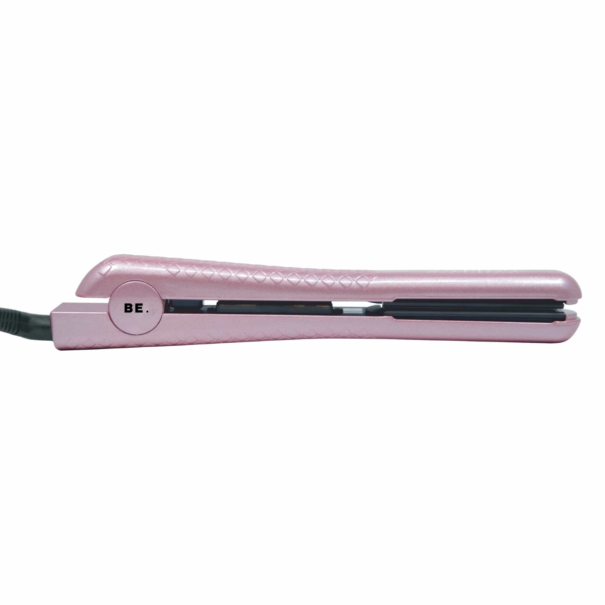 Be.Professional Blush Pink Silk Master | 1.25" Solid Ceramic Ionic & Far-Infrared Technology Flat Iron