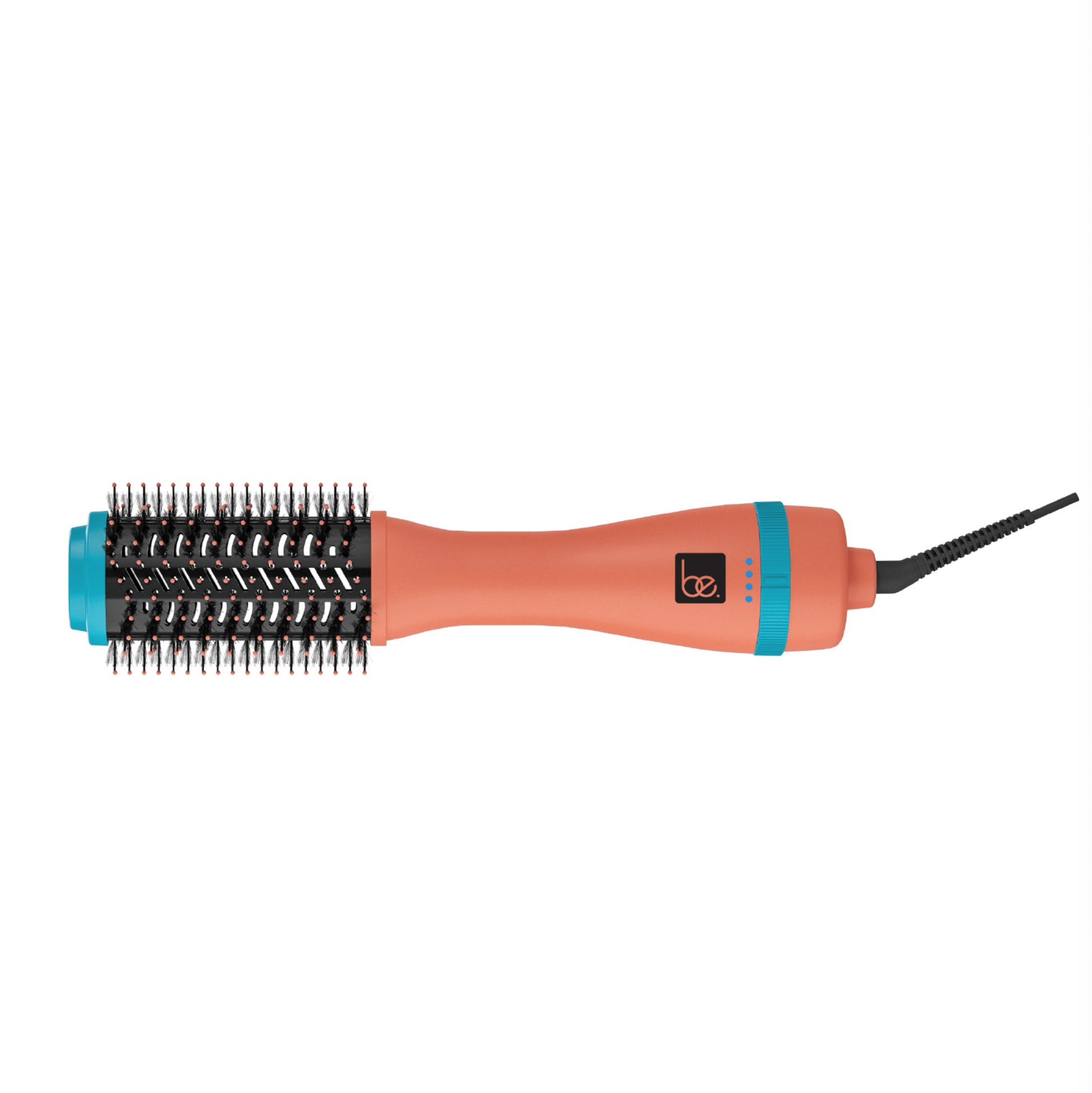 Be.Professional Coral/Teal Volumizing Blowout Brush | 2" Professional Hot Brush