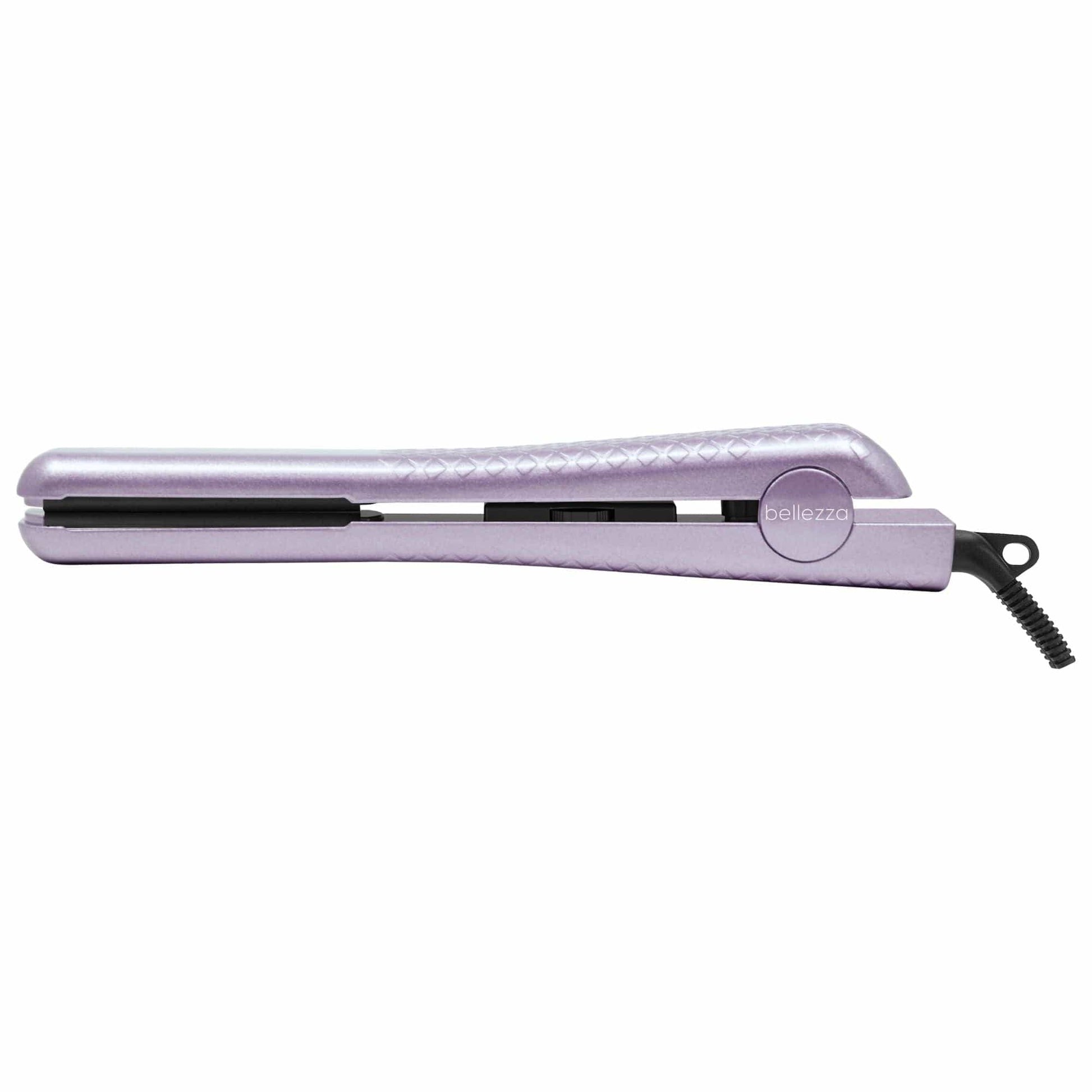 Bellezza Lavender Lux Beauty | 1.25" Solid Ceramic Ionic & Far-Infrared Technology Flat Iron