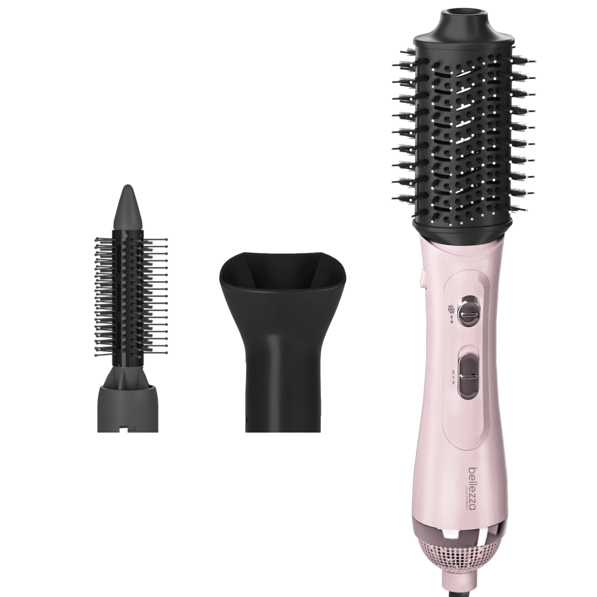 Bellezza Pink V Air Styler 3 Piece Set