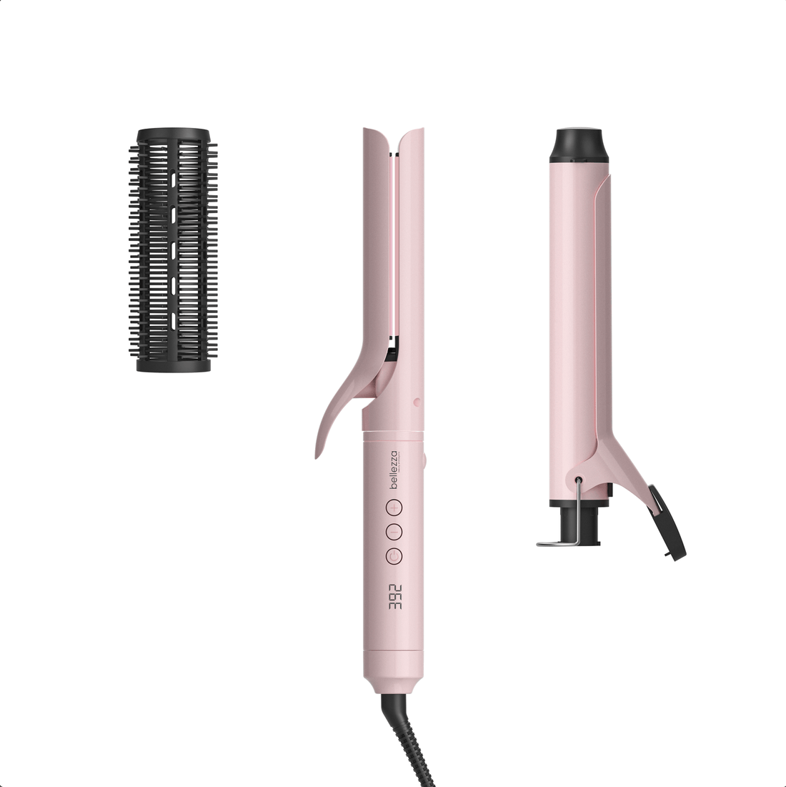 Bellezza Pink Valentine 4-Piece Styler Set